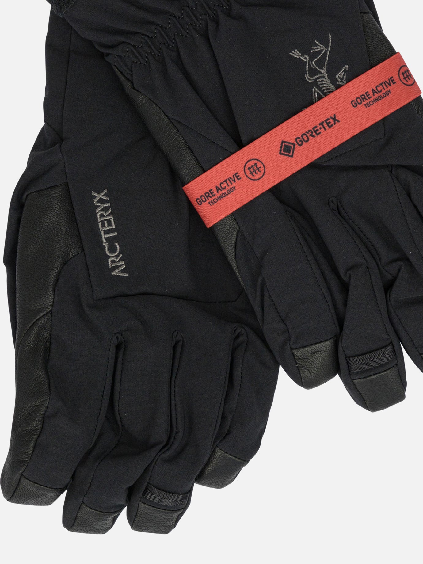 Guanti sportivi Logo  Nero - Arc'teryx Uomo | PDP | VIETTI Online Store | Zoom-Modal_2

