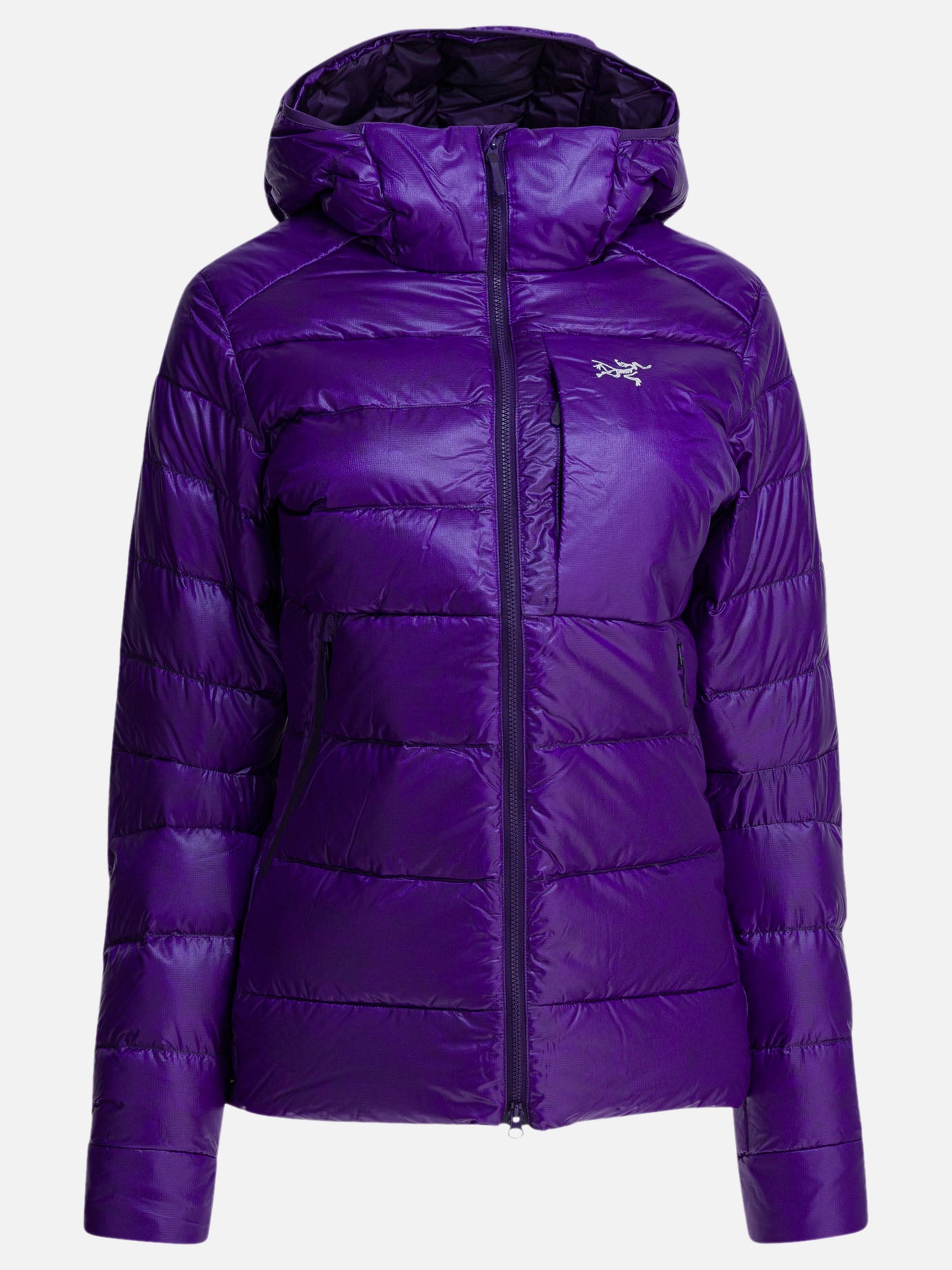 Down jackets Logo  Purple - Arc'teryx Women | PDP | VIETTI Online Store | Zoom-Modal
