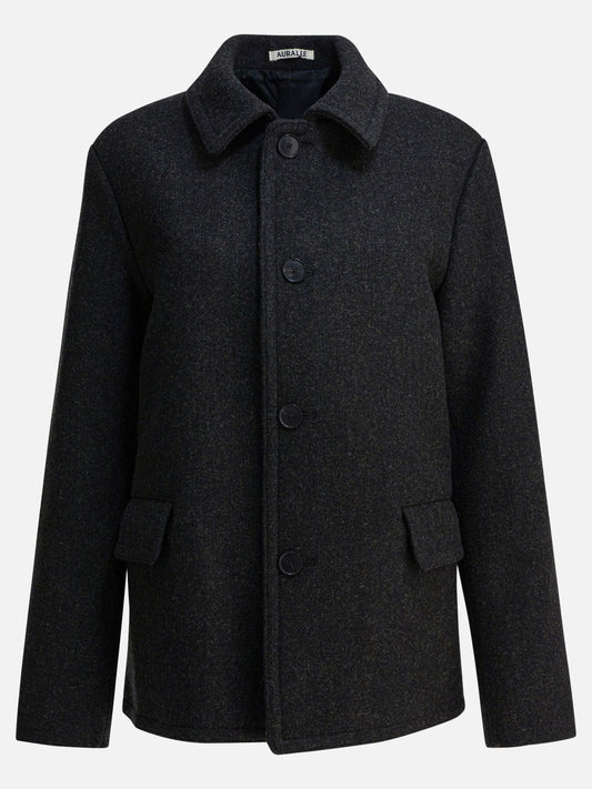 Cappotti corti Solid colour  Grigio - Auralee Uomo | PLP | VIETTI Online Store 
