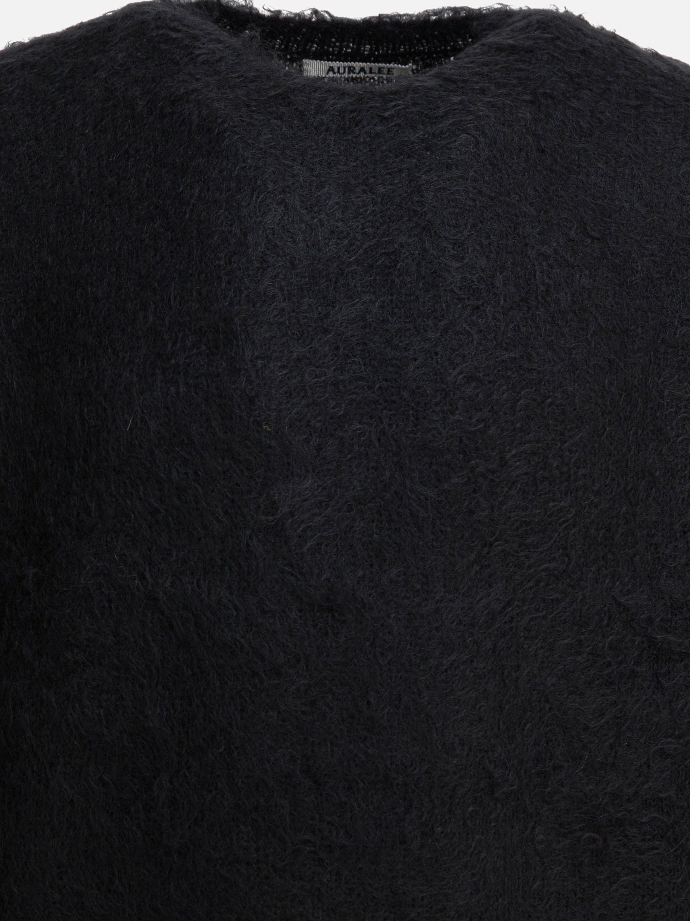 Maglioni girocollo Solid colour  Nero - Auralee Uomo | PDP | VIETTI Online Store | Zoom-Modal_3
