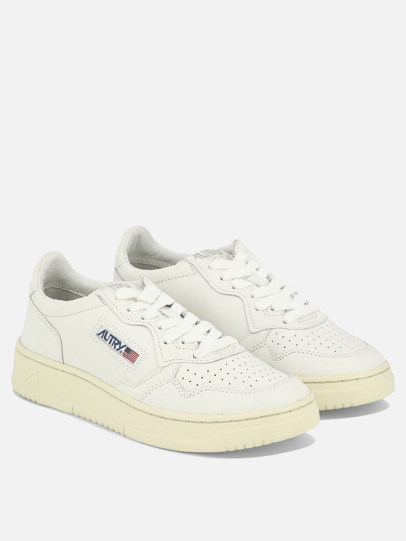 Sneaker basse 100% cow leather - 100% rubber  Bianco - Autry Uomo | PDP | VIETTI Online Store | Zoom-Modal_2
