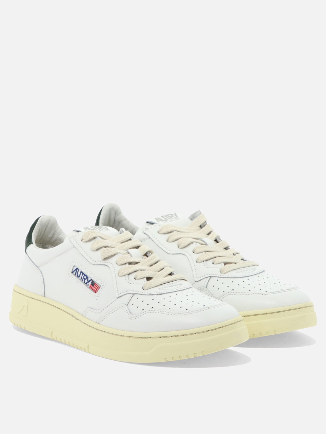 Sneaker basse 100% cow leather - 100% rubber  Bianco - Autry Uomo | PDP | VIETTI Online Store | Zoom-Modal_2
