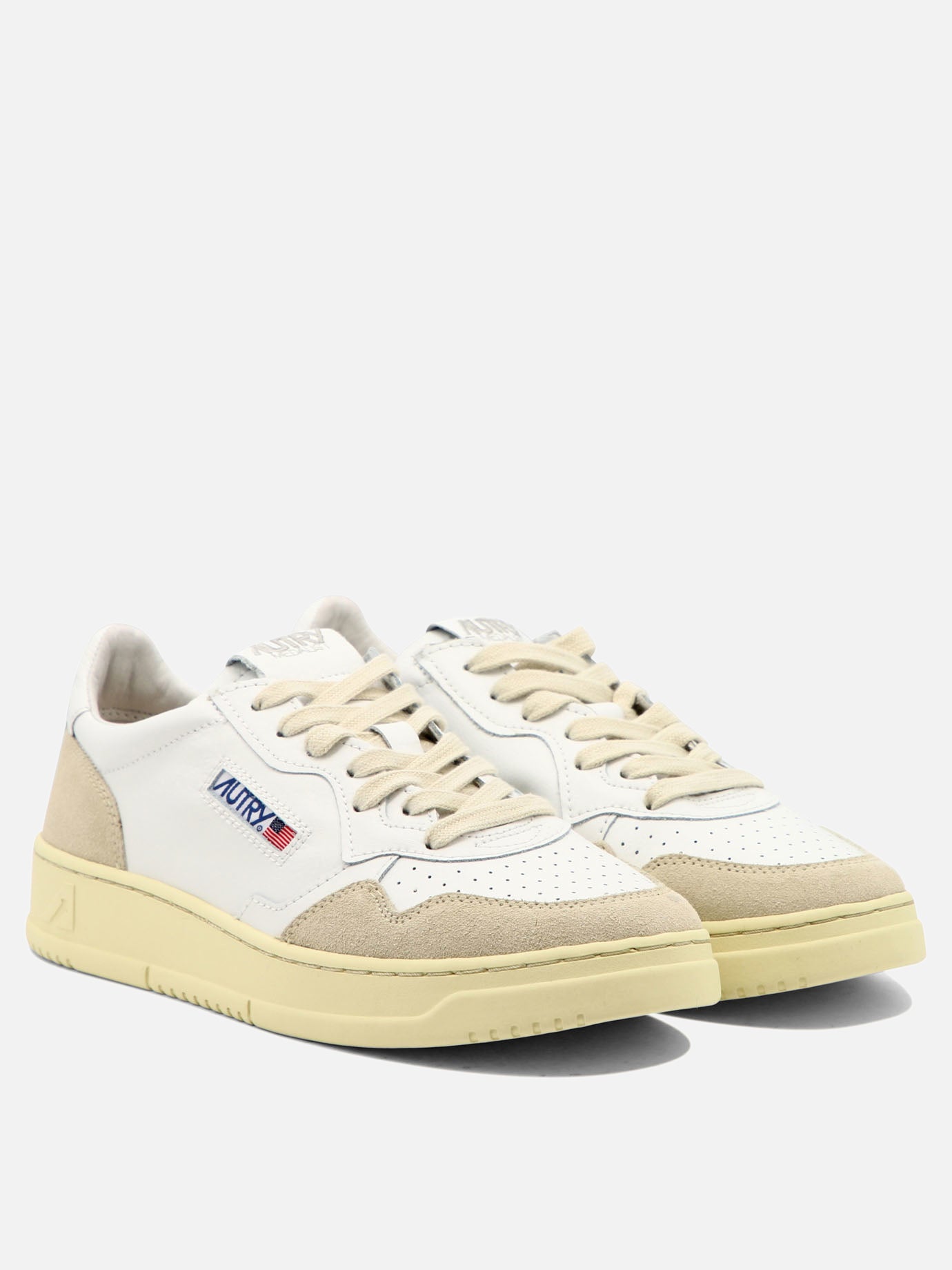 Sneaker basse 100% cow leather - 100% rubber  Bianco - Autry Uomo | PDP | VIETTI Online Store | Zoom-Modal_2
