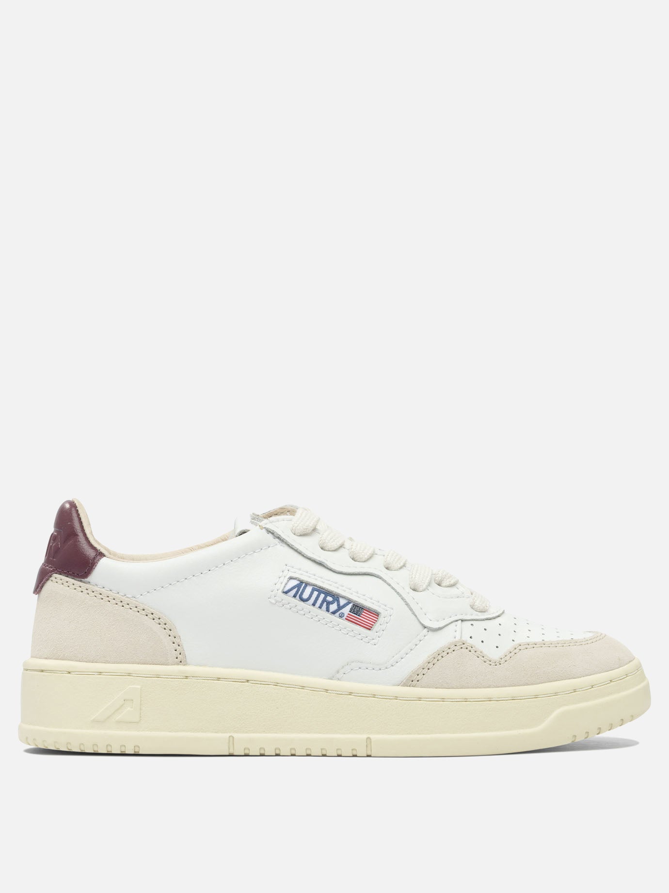 Low top sneakers 100% cow leather - 100% rubber  White - Autry Women | PDP | VIETTI Online Store | thumbnail