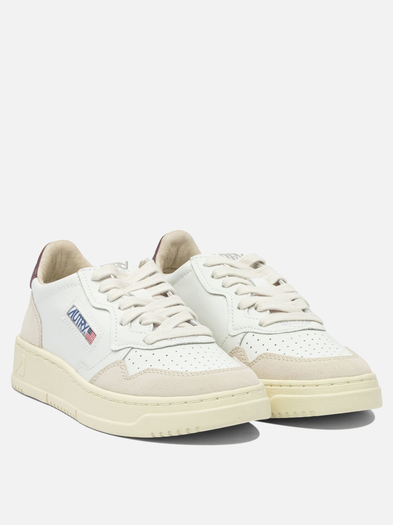 Low top sneakers 100% cow leather - 100% rubber  White - Autry Women | PDP | VIETTI Online Store | thumbnail_2