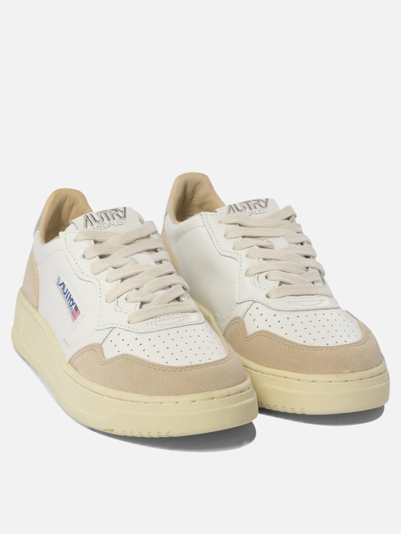 Sneaker basse 100% cow leather - 100% rubber  Bianco - Autry Donna | PDP | VIETTI Online Store | Zoom-Modal_2

