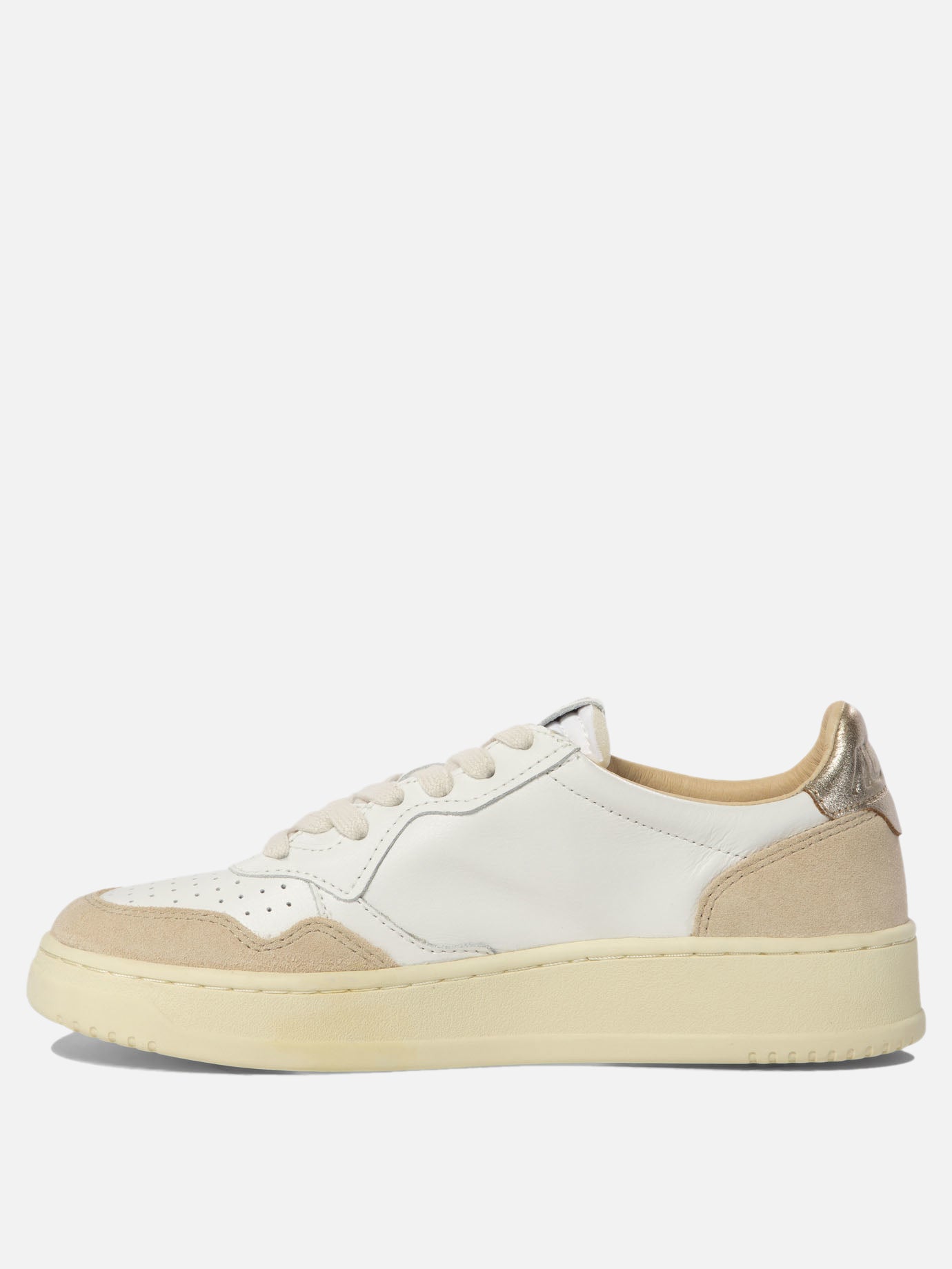 Sneaker basse 100% cow leather - 100% rubber  Bianco - Autry Donna | PDP | VIETTI Online Store | thumbnail_3