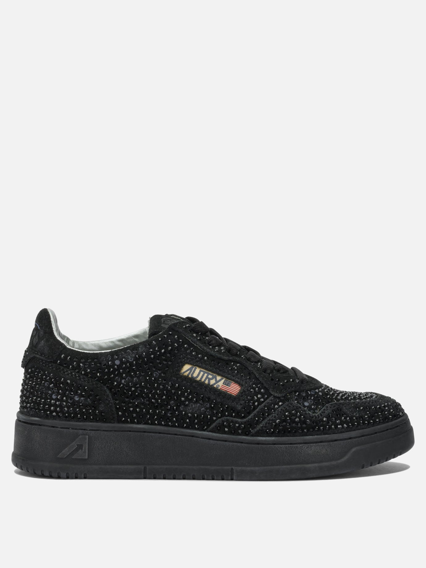 Low top sneakers 100% cow leather - 100% rubber  Black - Autry Women | PDP | VIETTI Online Store | thumbnail