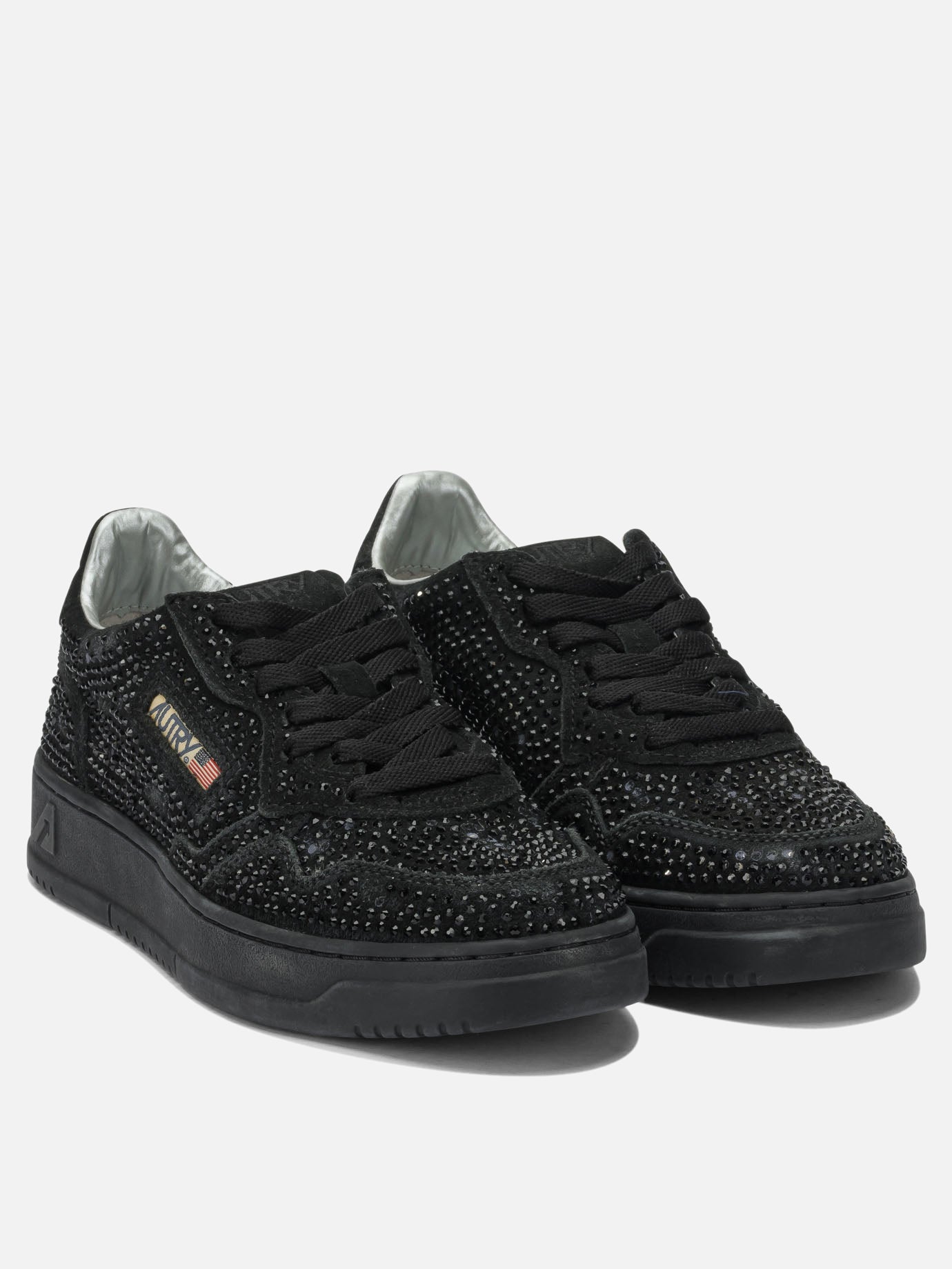 Low top sneakers 100% cow leather - 100% rubber  Black - Autry Women | PDP | VIETTI Online Store | thumbnail_2