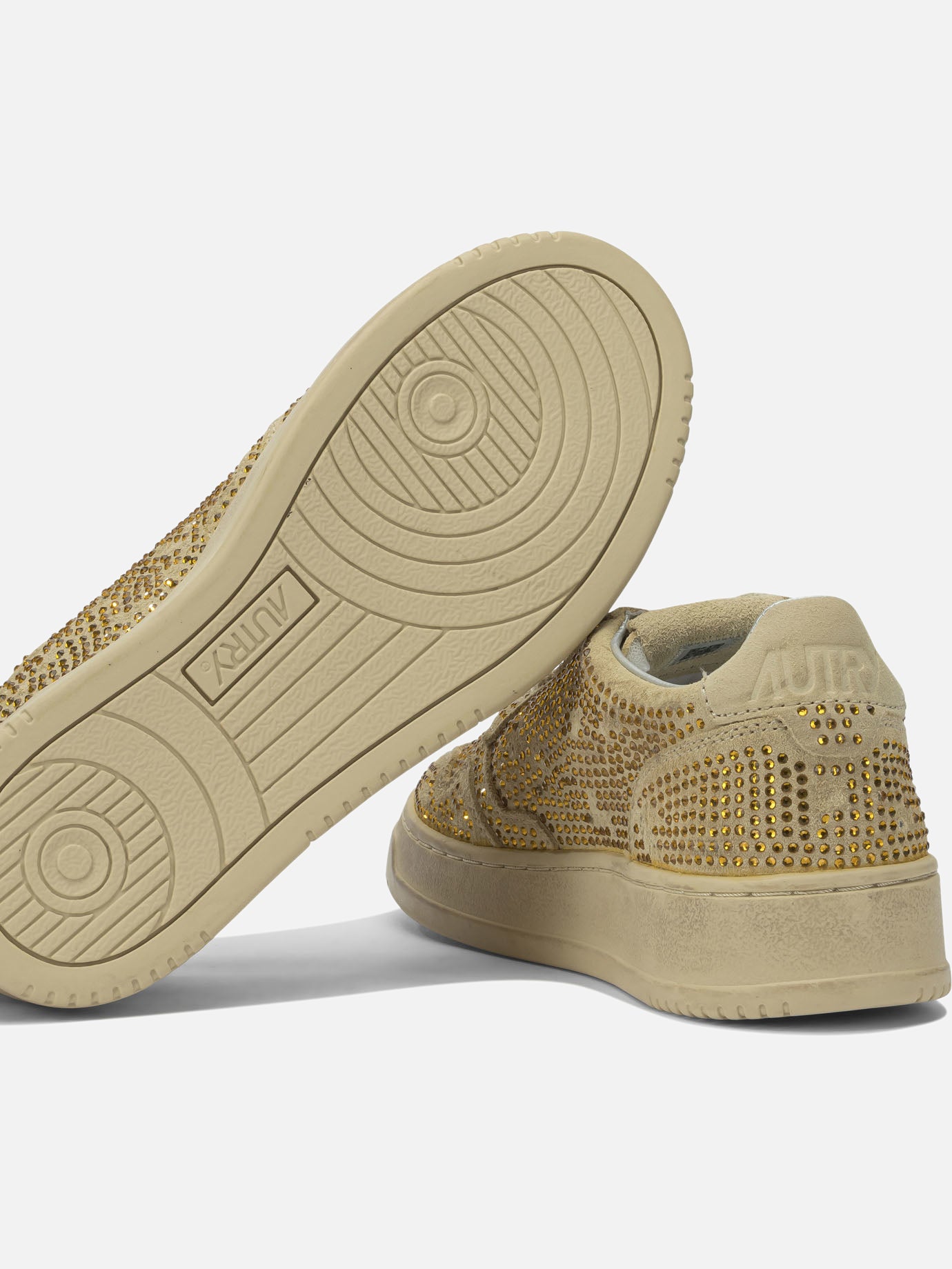 Sneaker basse 100% cow leather - 100% rubber  Beige - Autry Donna | PDP | VIETTI Online Store | Zoom-Modal_5
