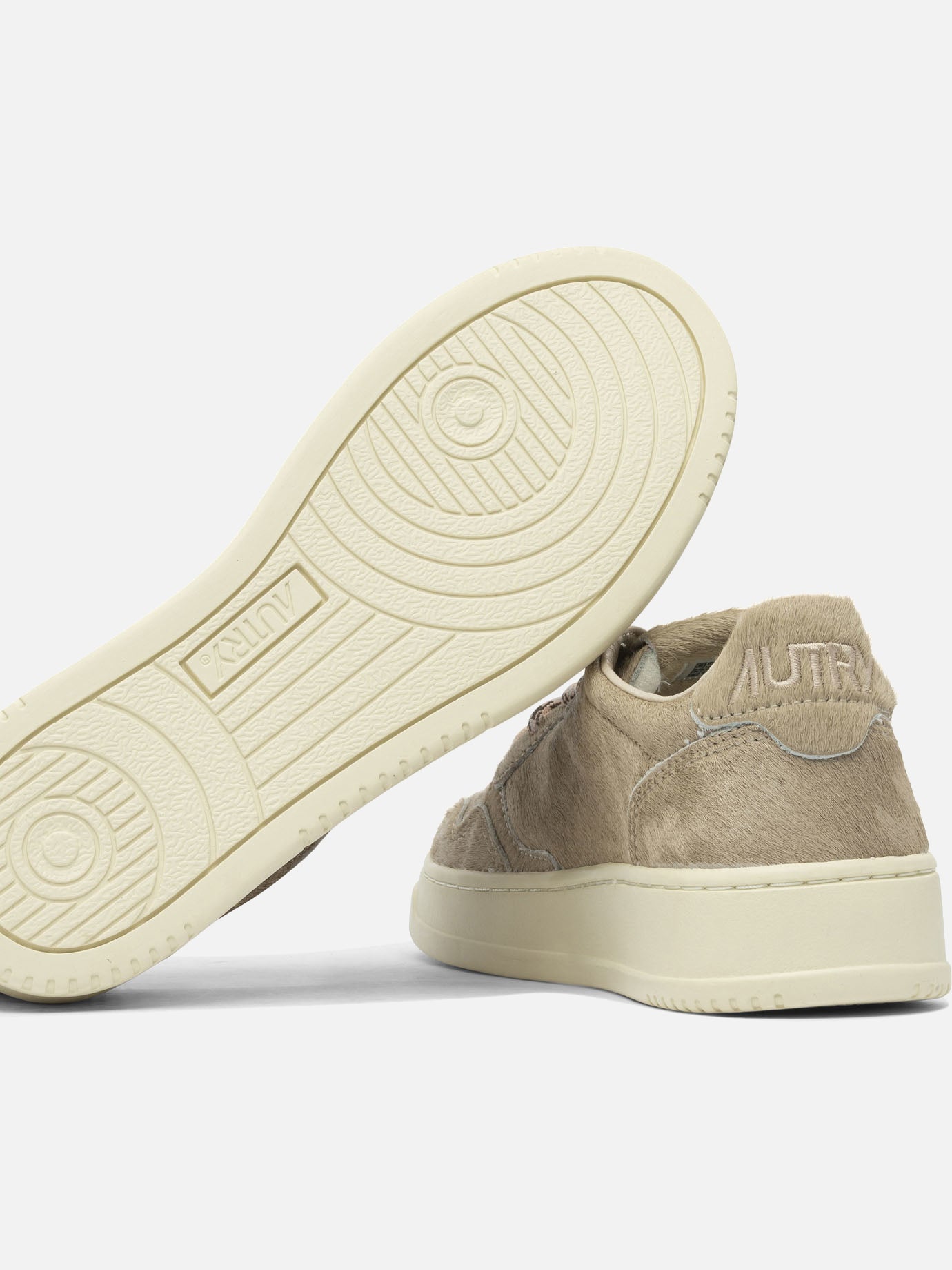 Sneaker basse 100% cow leather - 100% rubber  Beige - Autry Donna | PDP | VIETTI Online Store | thumbnail_5