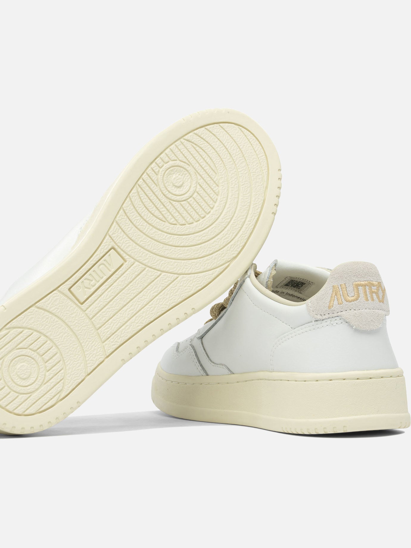 Low top sneakers 100% cow leather - 100% rubber  White - Autry Women | PDP | VIETTI Online Store | thumbnail_5