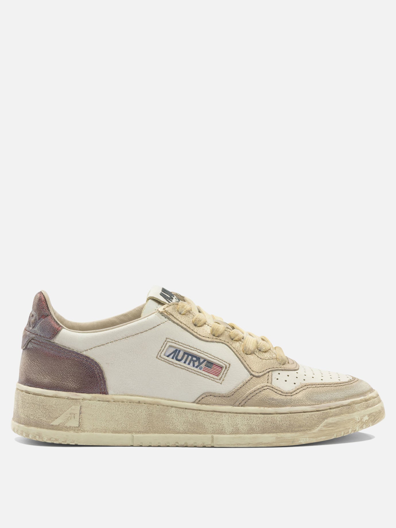 Low top sneakers 100% synthetic leather - 100% rubber  White - Autry Women | PDP | VIETTI Online Store | thumbnail