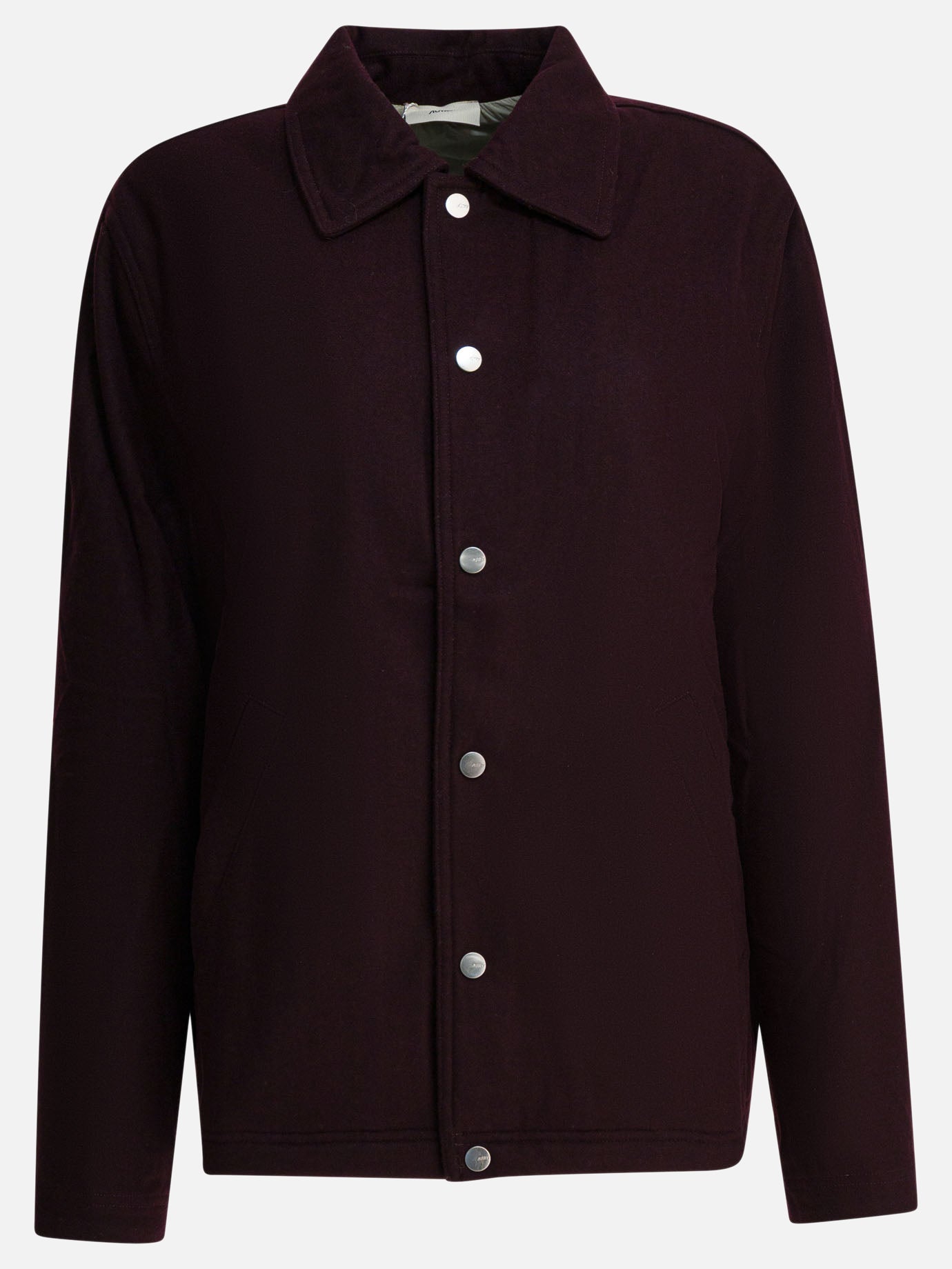 Overshirt jackets Solid colour  Bordeaux - Autry Women | PDP | VIETTI Online Store | thumbnail