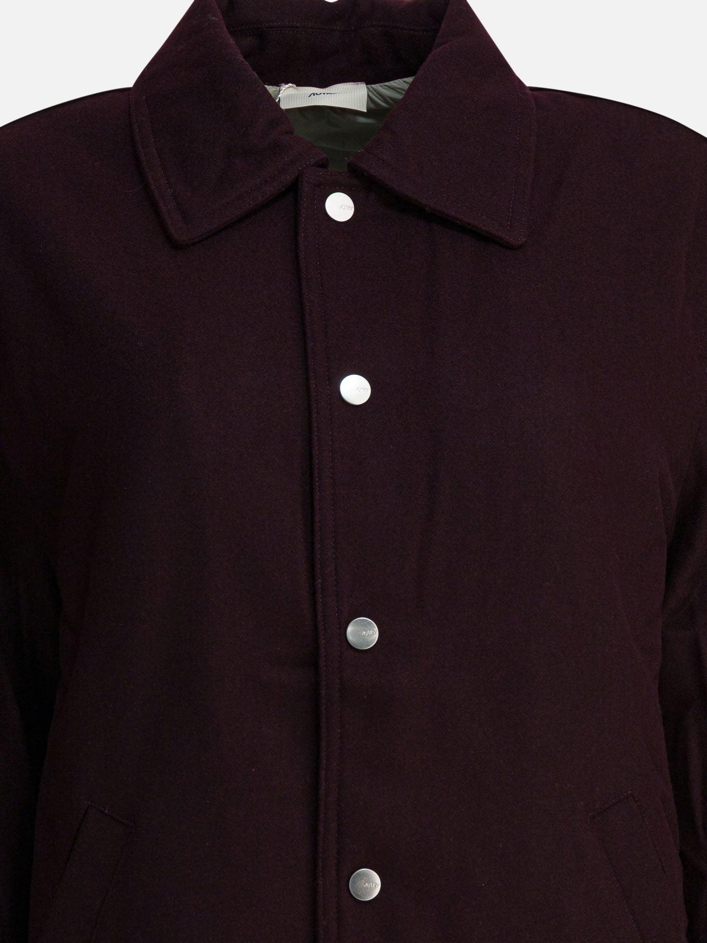 Overshirt jackets Solid colour  Bordeaux - Autry Women | PDP | VIETTI Online Store | Zoom-Modal_3
