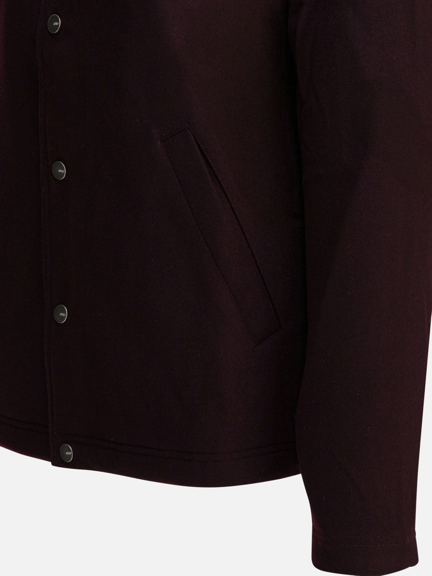 Overshirt jackets Solid colour  Bordeaux - Autry Women | PDP | VIETTI Online Store | Zoom-Modal_4
