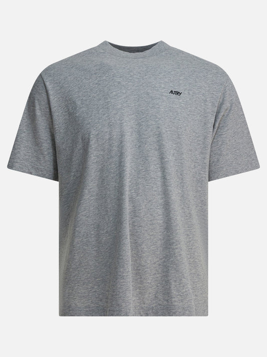T-shirt girocollo Logo  Grigio - Autry Uomo | PLP | VIETTI Online Store 
