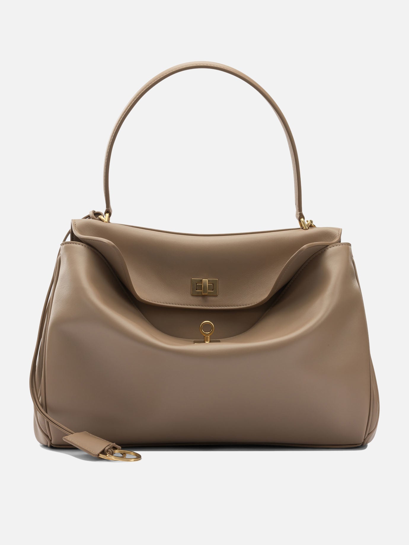 Borse medie 100% calf leather  Beige - Balenciaga Donna | PDP | VIETTI Online Store | Zoom-Modal
