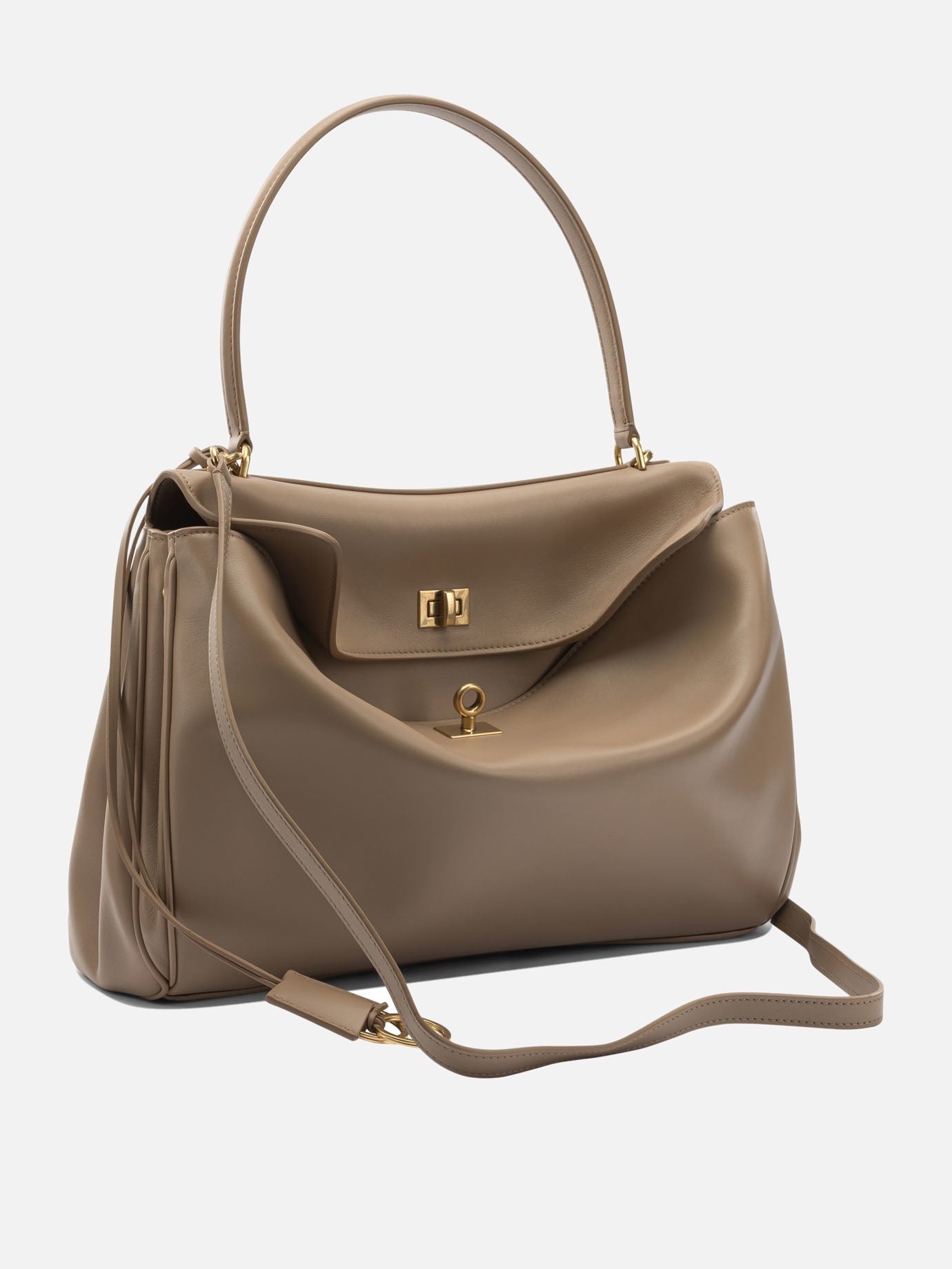 Borse medie 100% calf leather  Beige - Balenciaga Donna | PDP | VIETTI Online Store | Zoom-Modal_2
