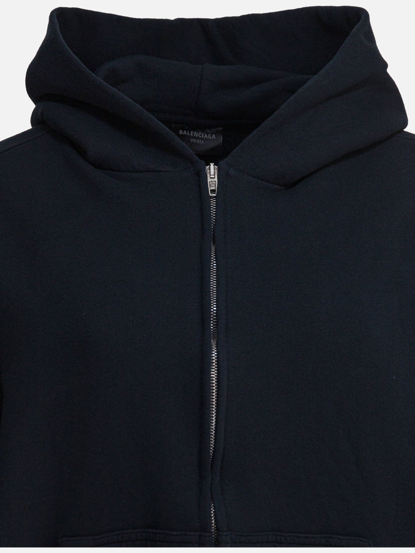 Full zip sweatshirts Solid colour  Black - Balenciaga Women | PDP | VIETTI Online Store | Zoom-Modal_3
