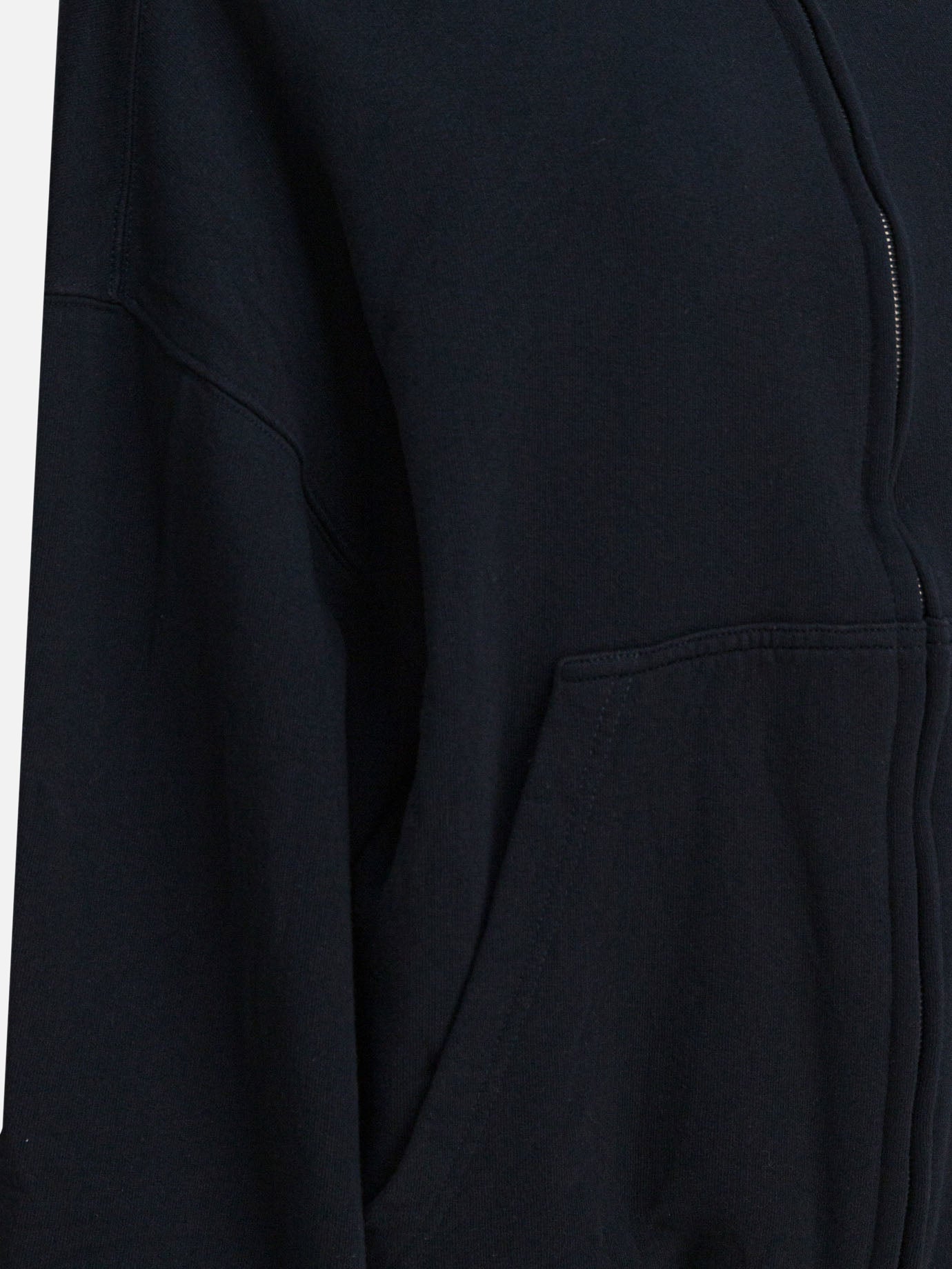 Full zip sweatshirts Solid colour  Black - Balenciaga Women | PDP | VIETTI Online Store | thumbnail_4