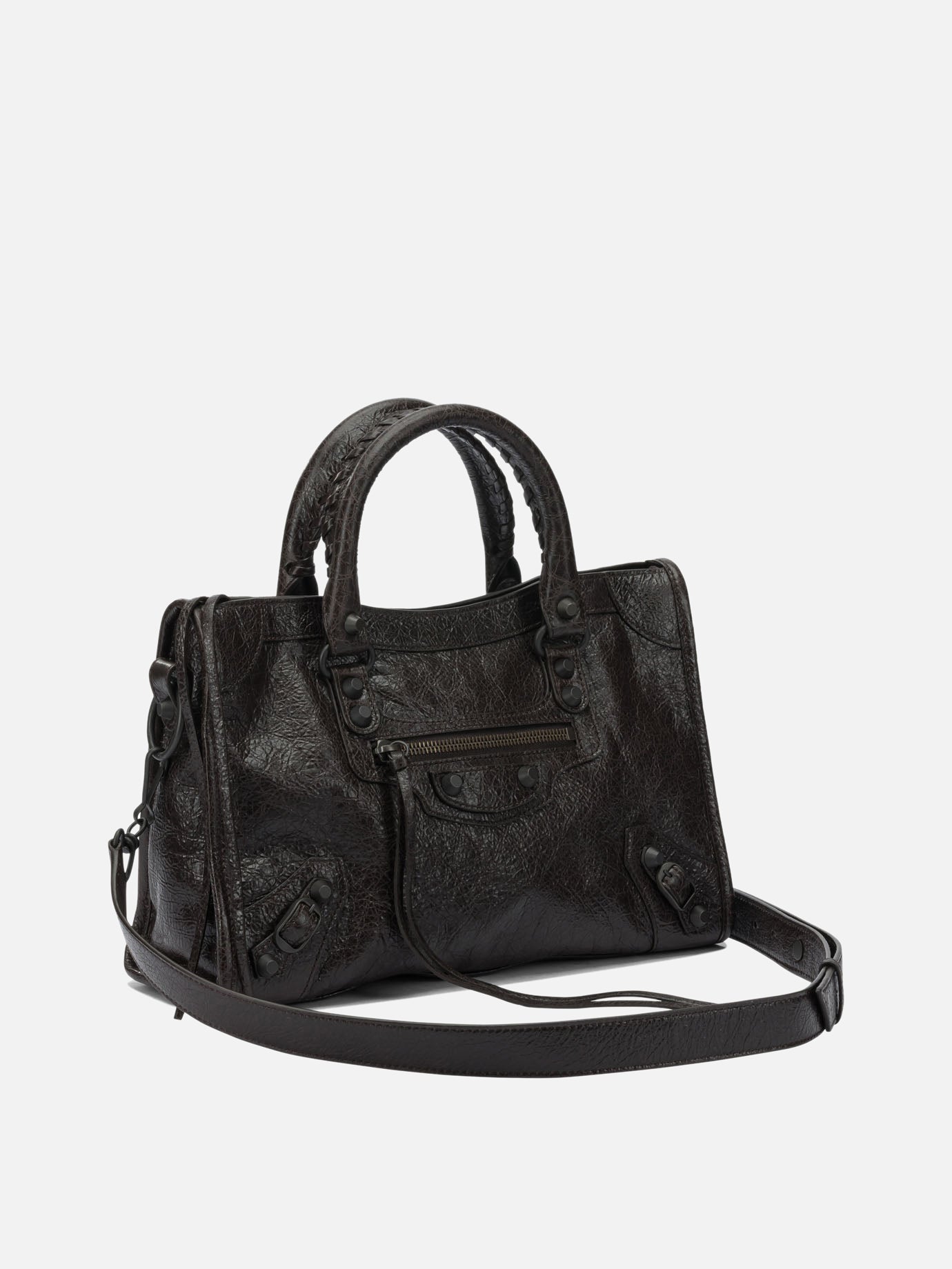 Small bags 100% lamb leather  Brown - Balenciaga Women | PDP | VIETTI Online Store | Zoom-Modal_2
