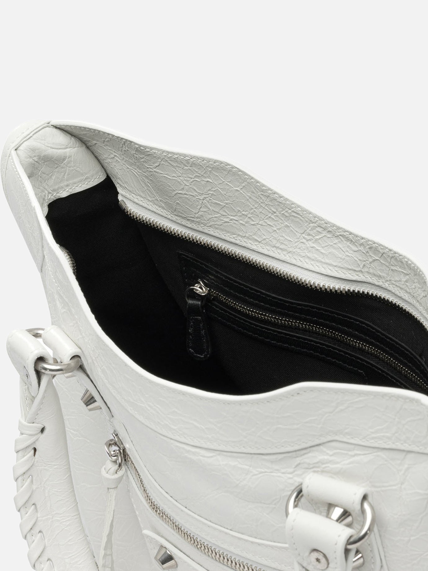 Borse medie 100% lamb leather  Bianco - Balenciaga Donna | PDP | VIETTI Online Store | Zoom-Modal_5
