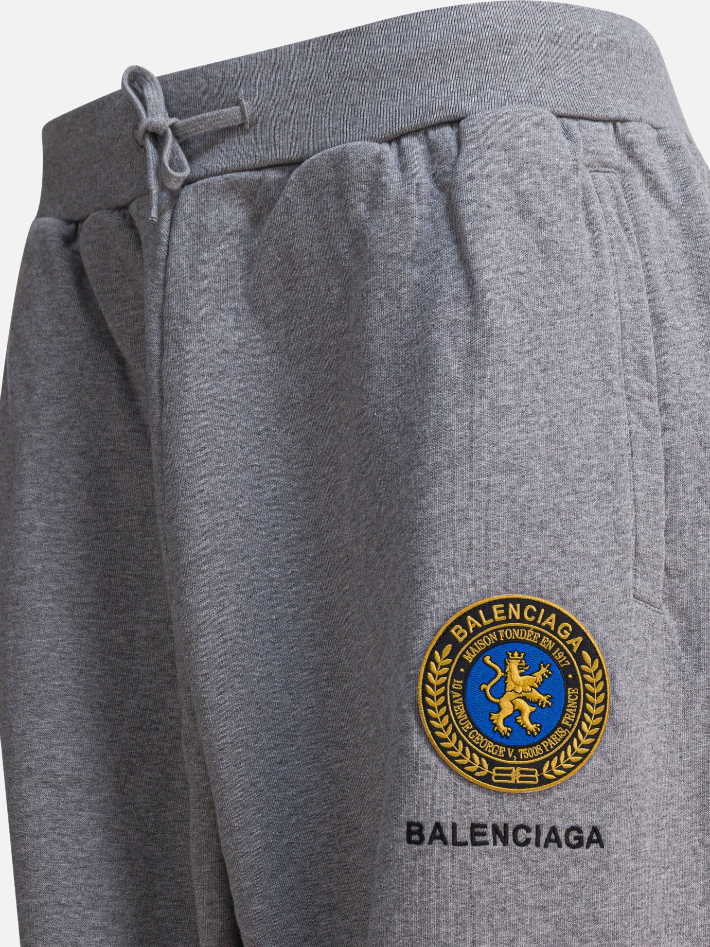 Sport trousers Logo  Grey - Balenciaga Men | PDP | VIETTI Online Store | thumbnail_4