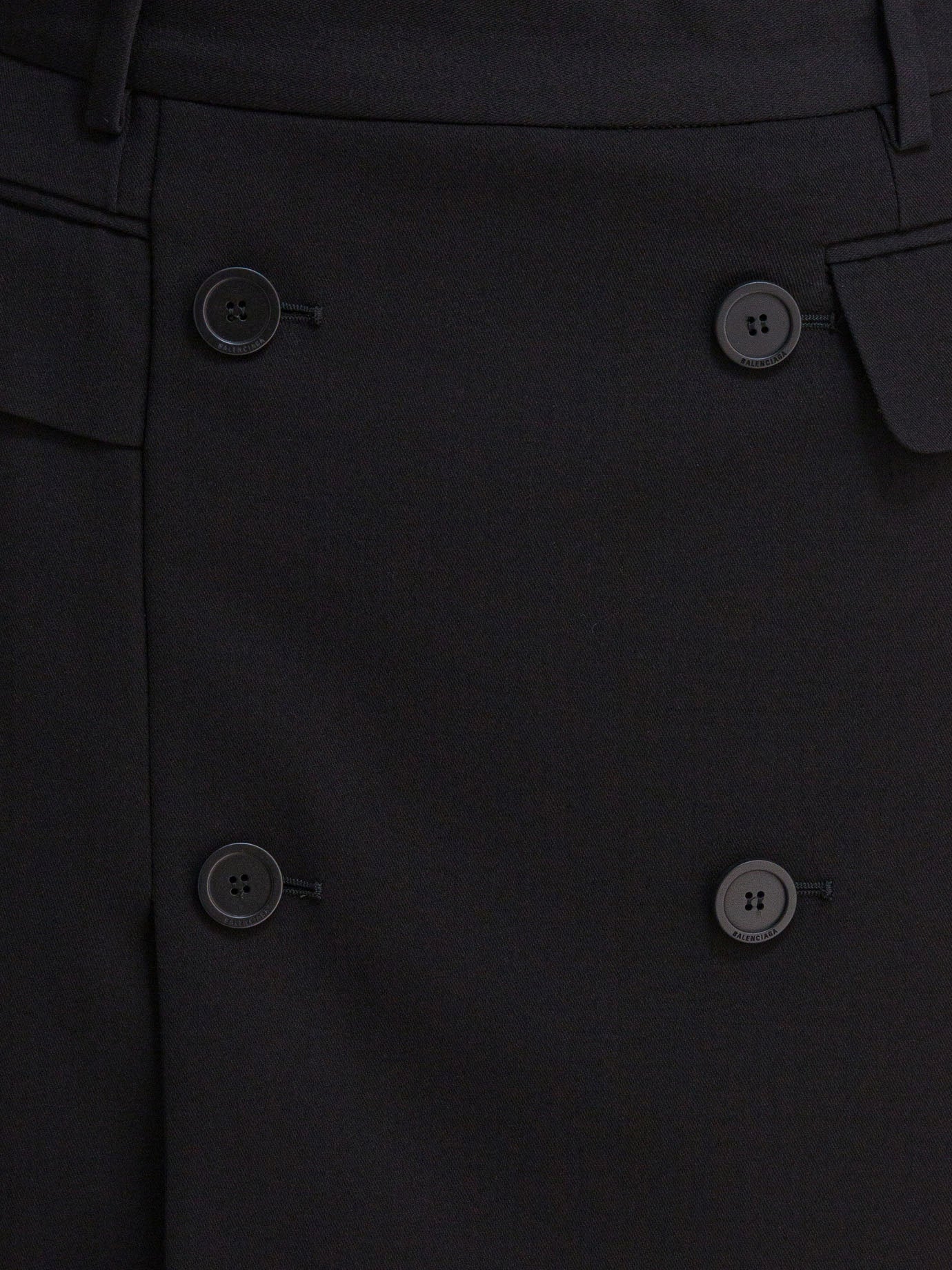 Miniskirts Solid colour  Black - Balenciaga Women | PDP | VIETTI Online Store | thumbnail_3