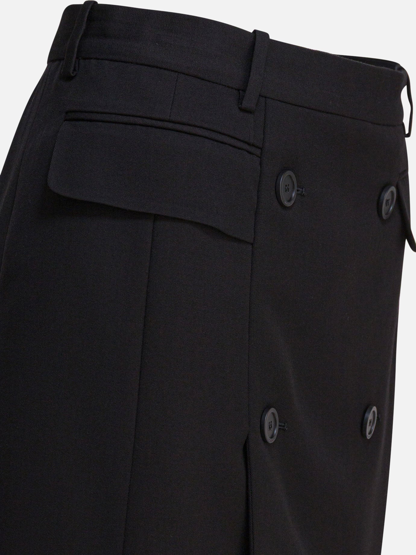 Miniskirts Solid colour  Black - Balenciaga Women | PDP | VIETTI Online Store | thumbnail_4