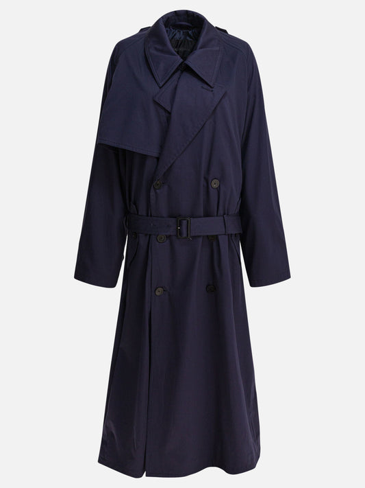Impermeabili & Trench Solid colour  Blu - Balenciaga Donna | PDP | VIETTI Online Store 
