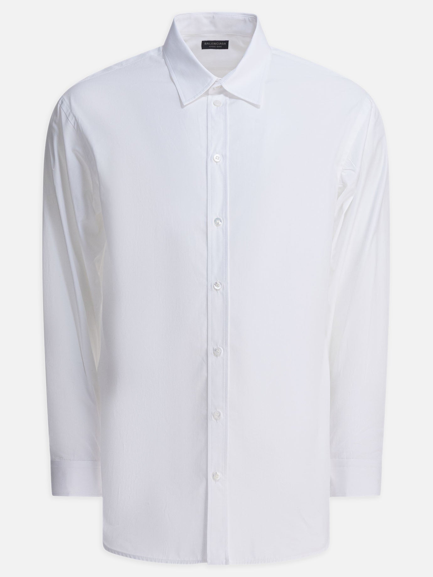 Formal shirts Solid colour  White - Balenciaga Men | PDP | VIETTI Online Store | thumbnail