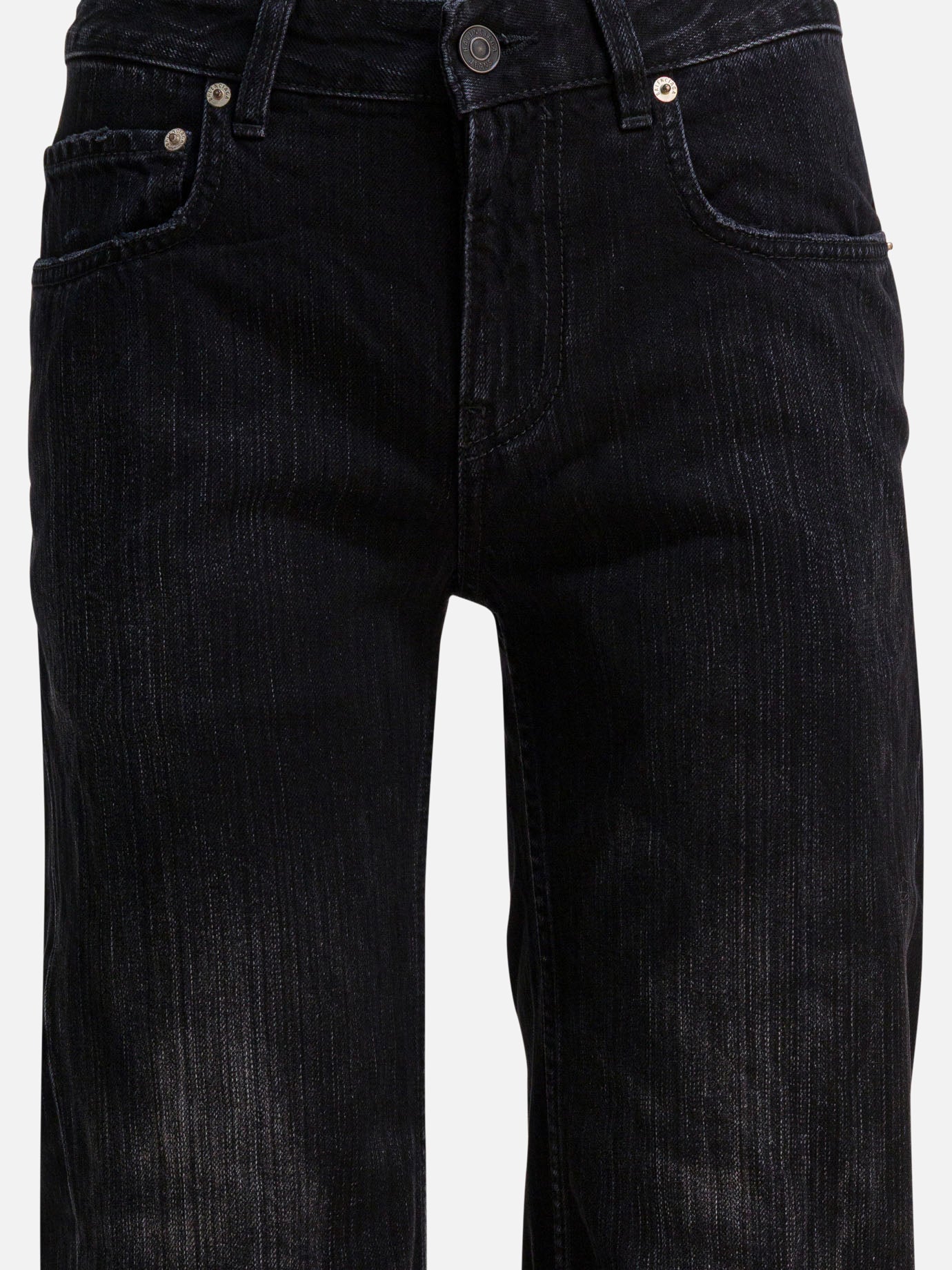 Jeans a gamba larga Solid colour  Nero - Balenciaga Donna | PDP | VIETTI Online Store | thumbnail_3