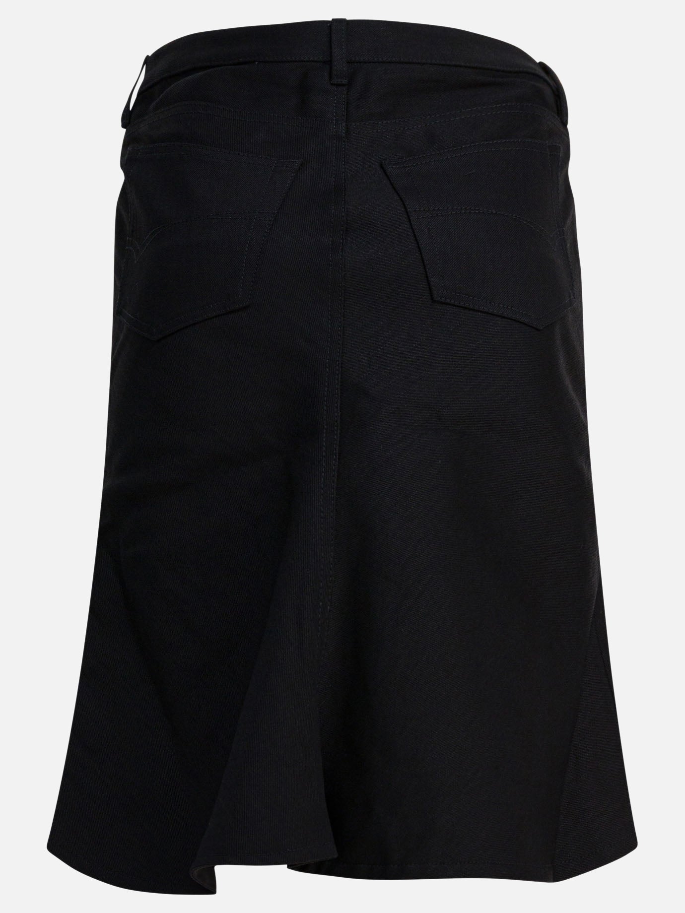 Midi skirts Solid colour  Black - Balenciaga Women | PDP | VIETTI Online Store | thumbnail_2