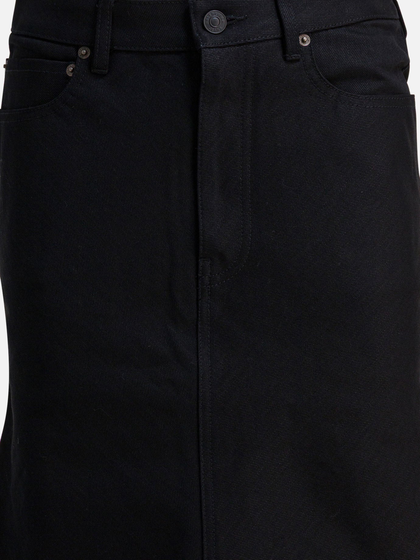 Midi skirts Solid colour  Black - Balenciaga Women | PDP | VIETTI Online Store | thumbnail_3