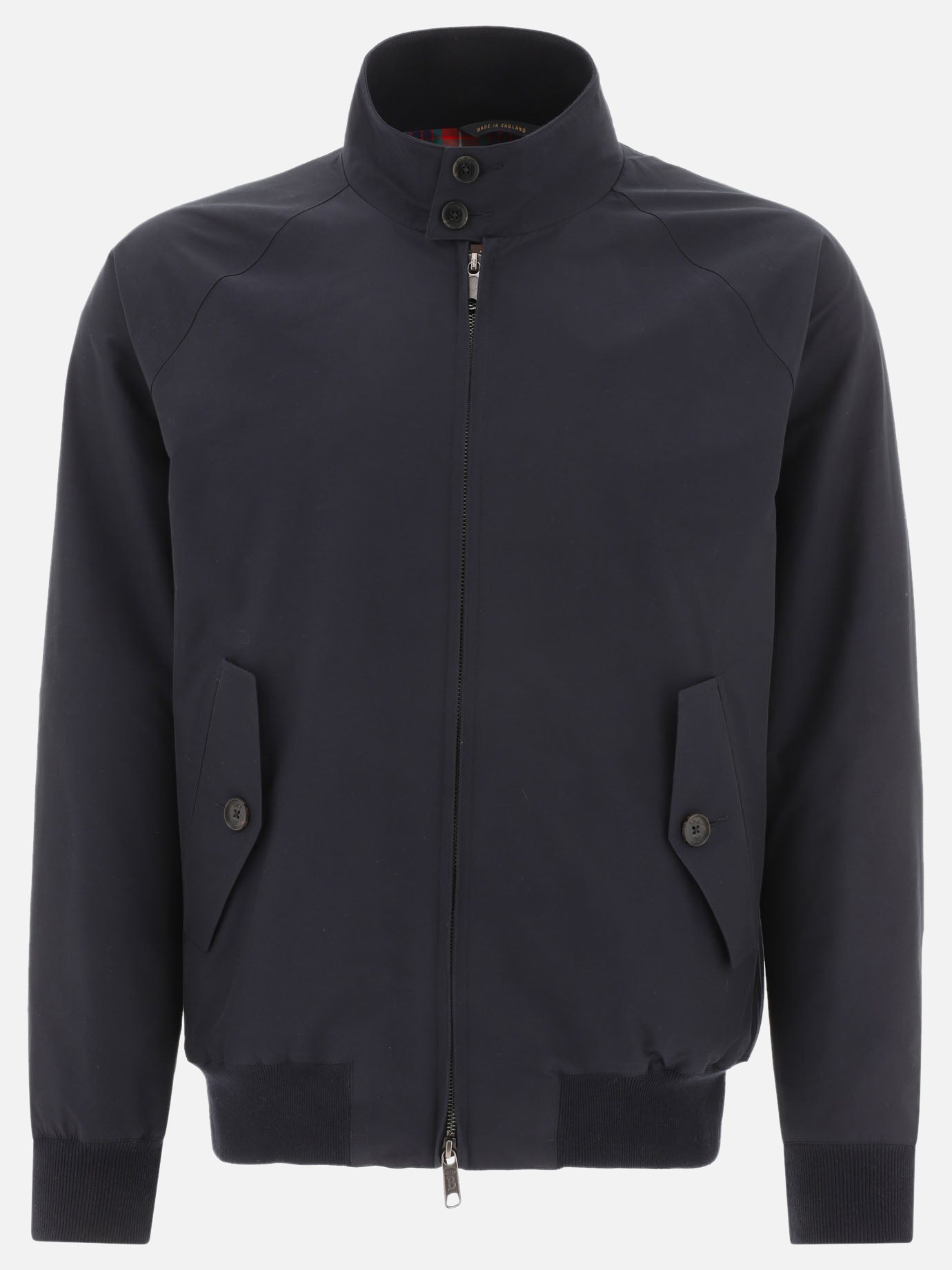 Bomber Solid colour  Blu - Baracuta Uomo | PDP | VIETTI Online Store | thumbnail