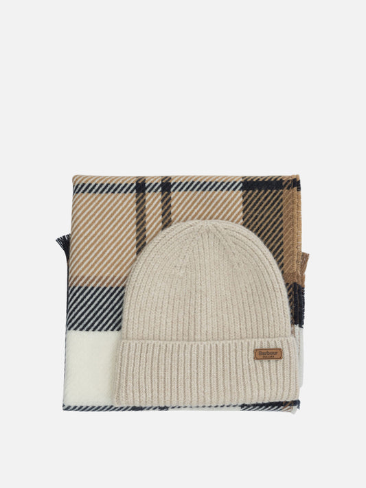 Sciarpe con frange 97% polyester 3% elastane  Beige - Barbour Donna | PLP | VIETTI Online Store 
