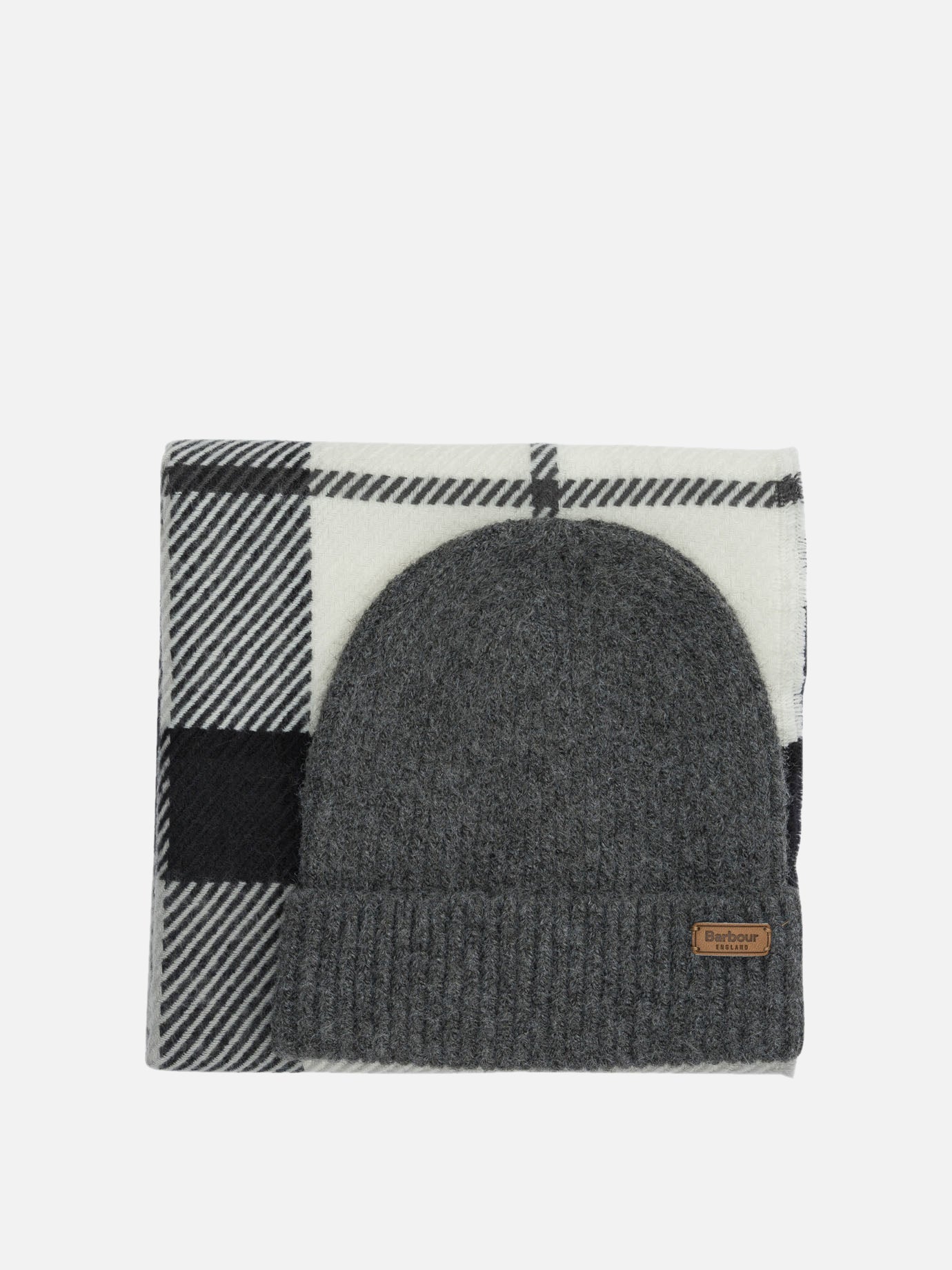 Fringed scarves 97% polyester 3% elastane  Grey - Barbour Women | PDP | VIETTI Online Store | thumbnail