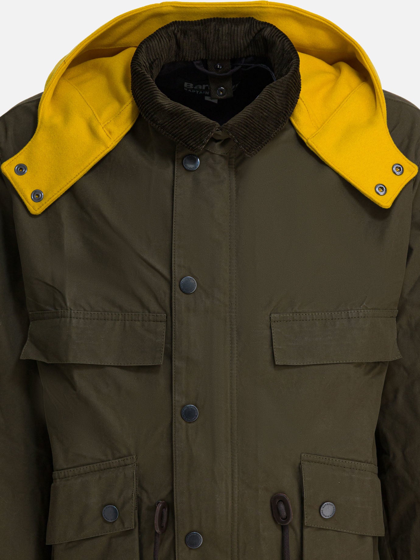 Parkas Solid colour  Brown - Barbour Men | PDP | VIETTI Online Store | thumbnail_3