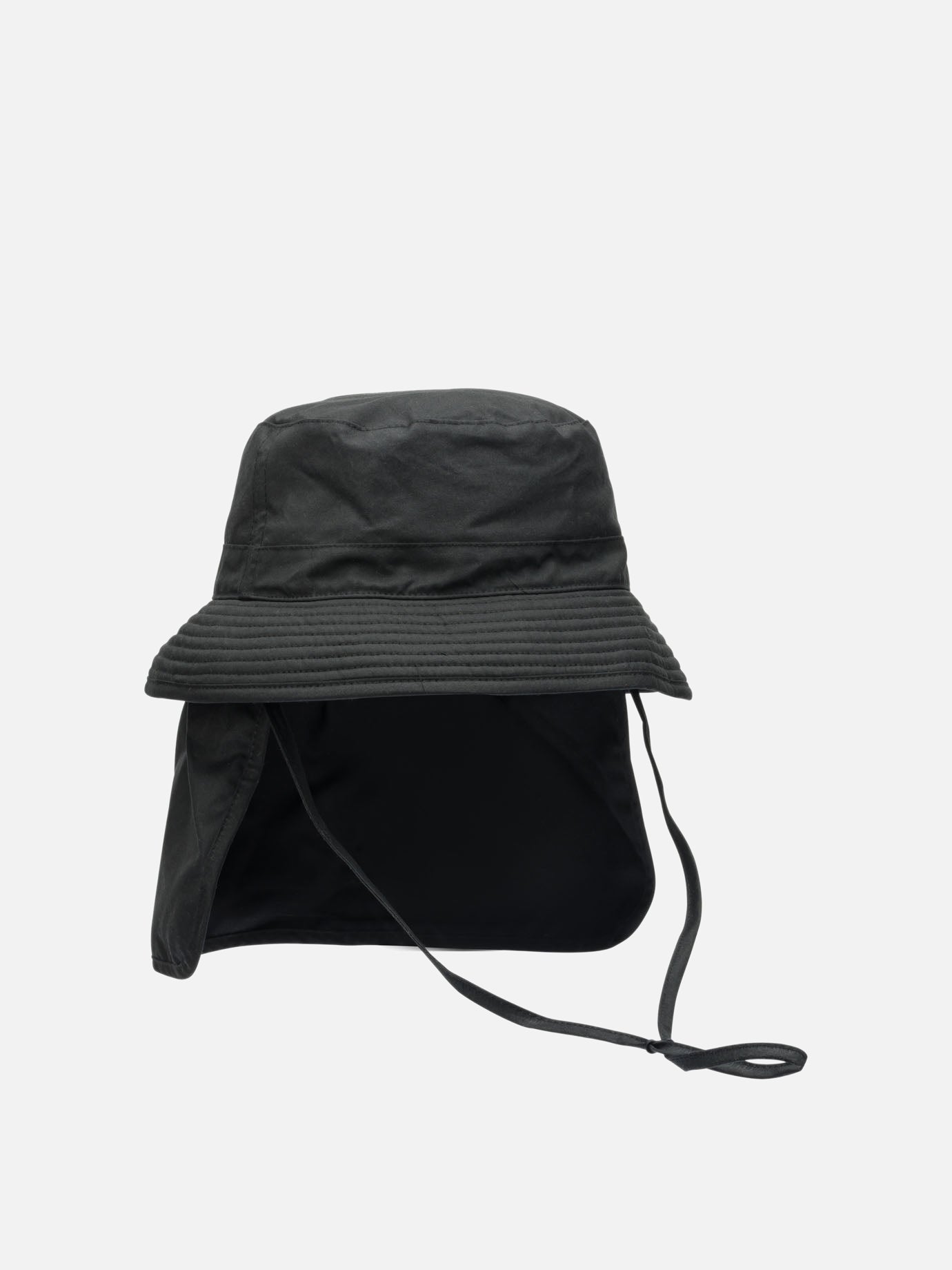 Cappelli bucket 100% waxed cotton  Nero - Barbour Uomo | PDP | VIETTI Online Store | Zoom-Modal_2
