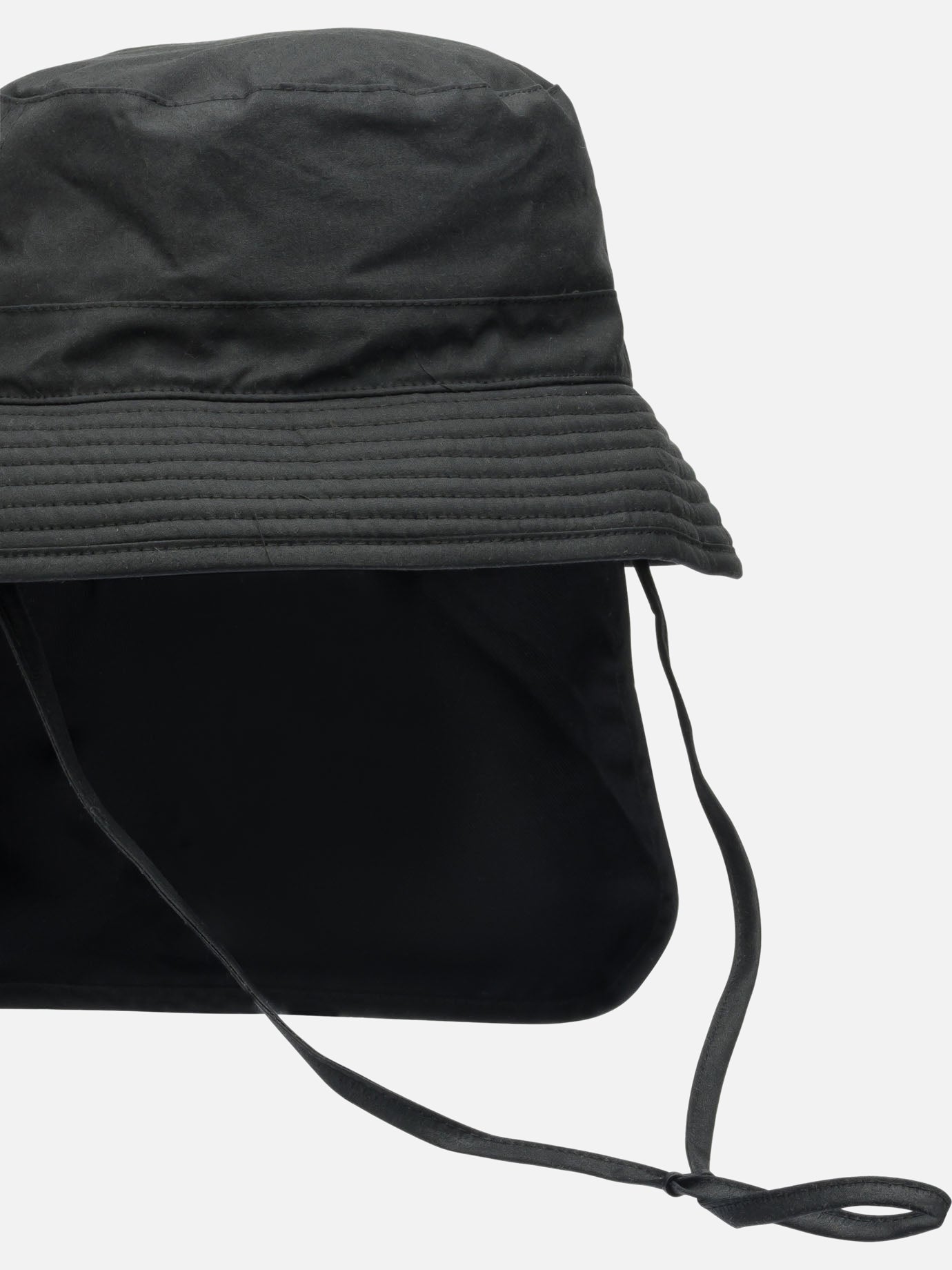 Cappelli bucket 100% waxed cotton  Nero - Barbour Uomo | PDP | VIETTI Online Store | Zoom-Modal_4

