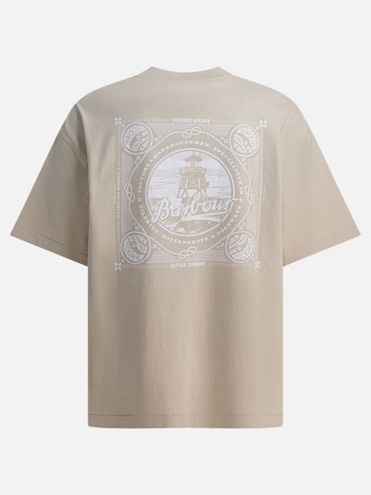 T-shirt girocollo Graphics  Bianco - Barbour Uomo | PLP | VIETTI Online Store | 2
