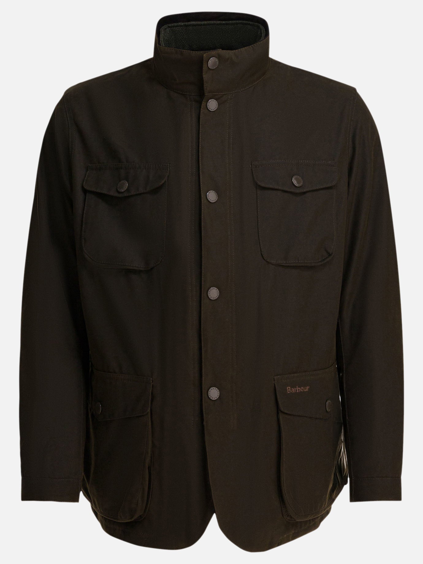 Quilted & Utility Jackets Solid colour  Green - Barbour Men | PDP | VIETTI Online Store | Zoom-Modal
