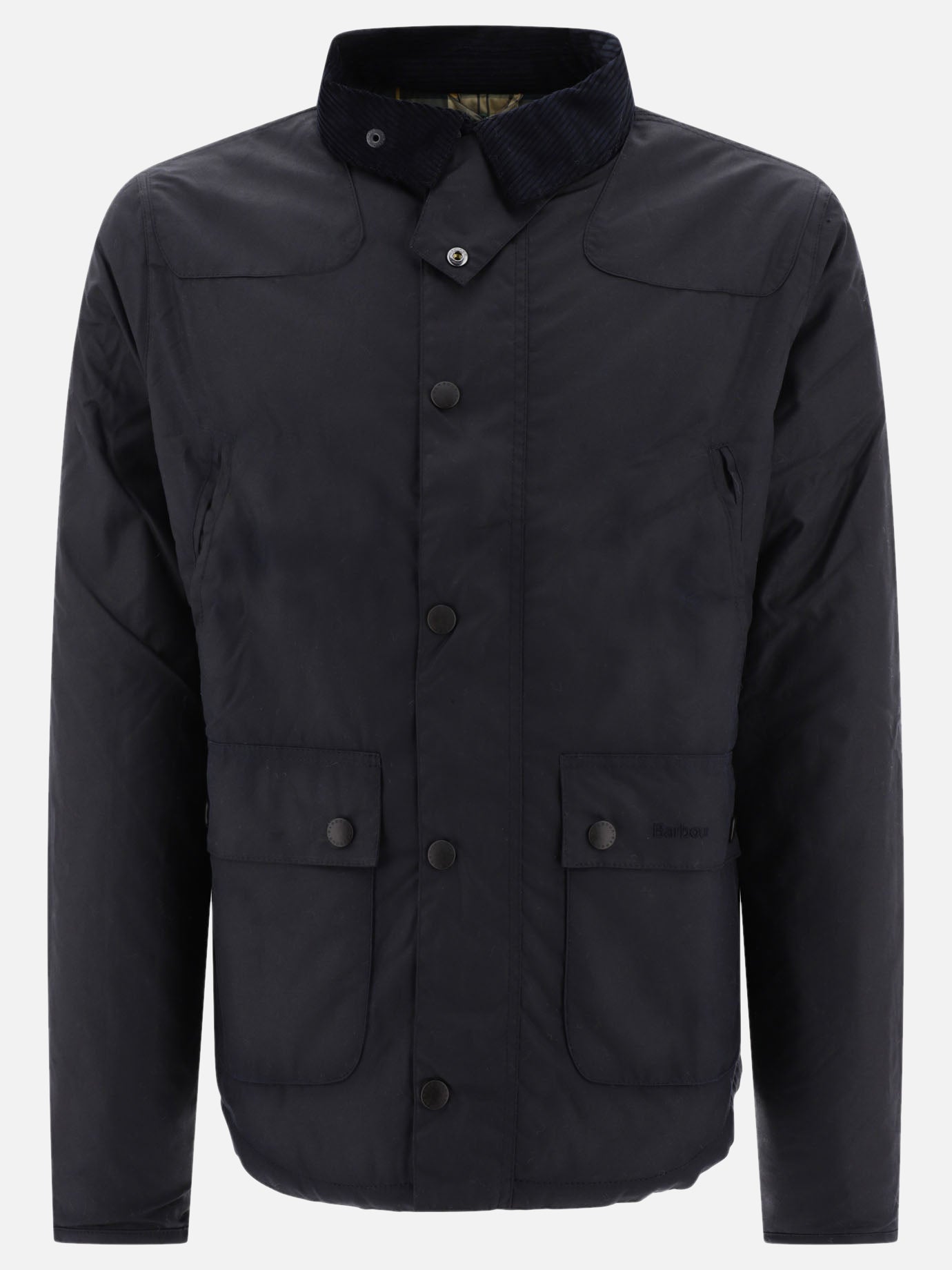 Quilted & Utility Jackets Solid colour  Blue - Barbour Men | PDP | VIETTI Online Store | Zoom-Modal

