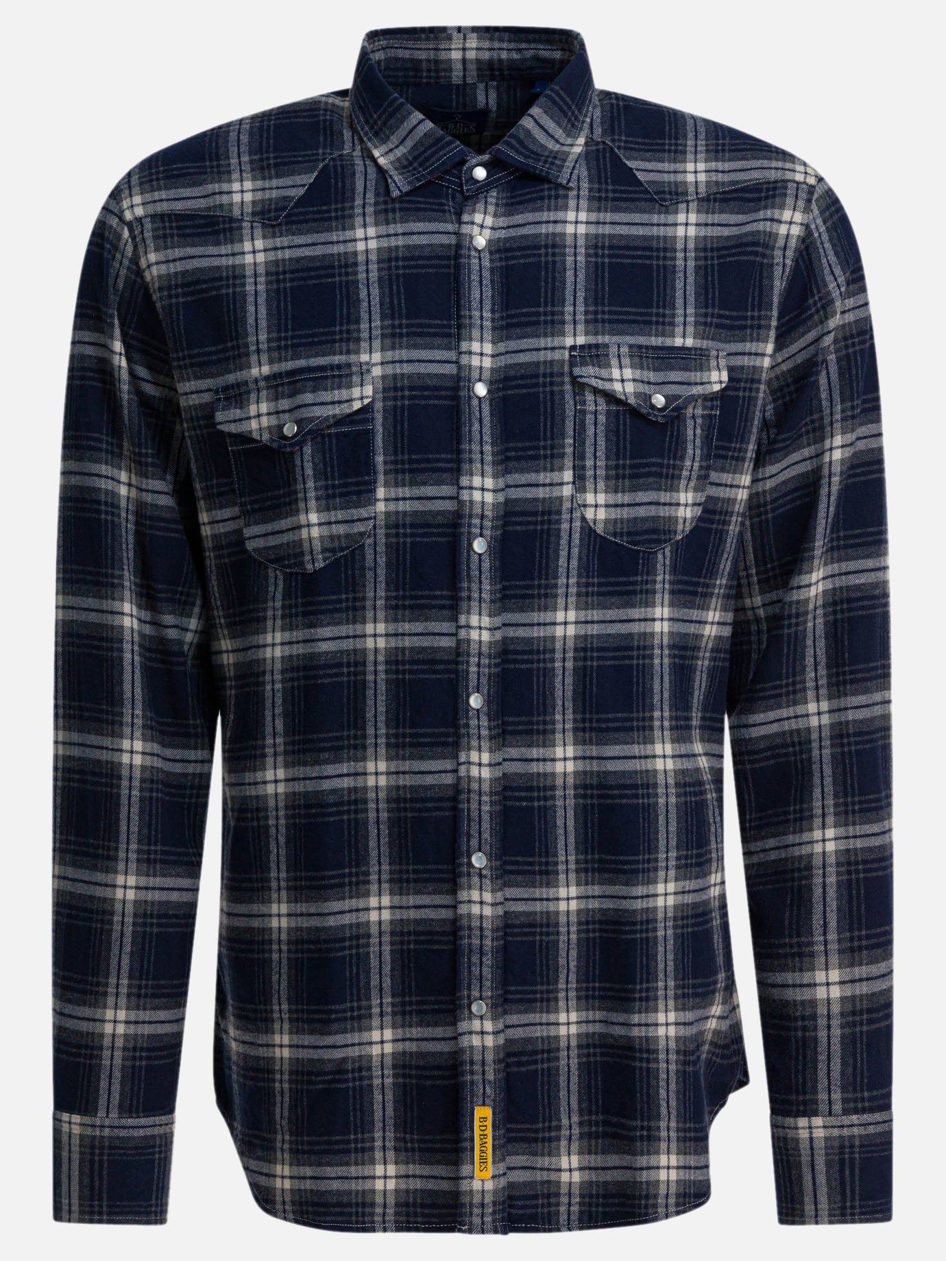 Camicie casual Check  Blu - BD BAGGIES Uomo | PDP | VIETTI Online Store | Zoom-Modal
