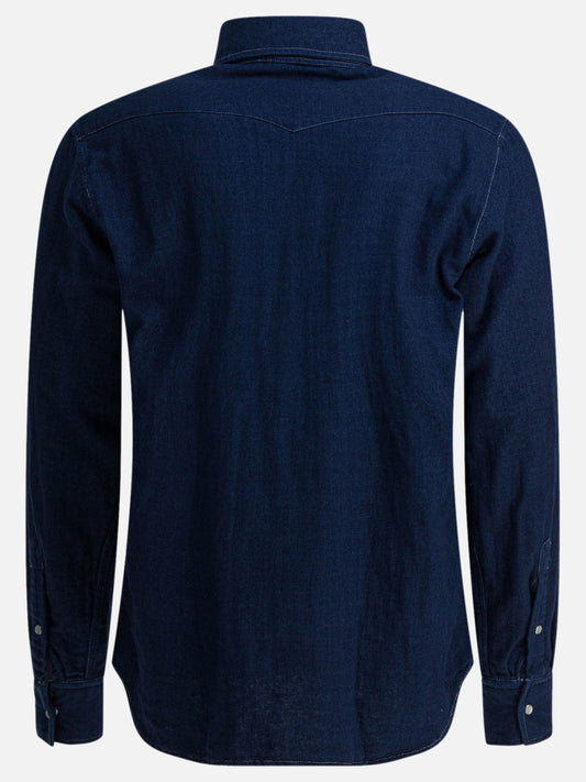 Camicie casual Solid colour  Blu - BD BAGGIES Uomo | PLP | VIETTI Online Store | 2
