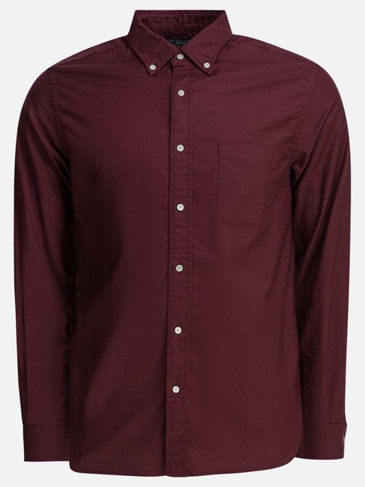 Camicie casual Solid colour  Bordeaux - Beams Plus Uomo | PLP | VIETTI Online Store 
