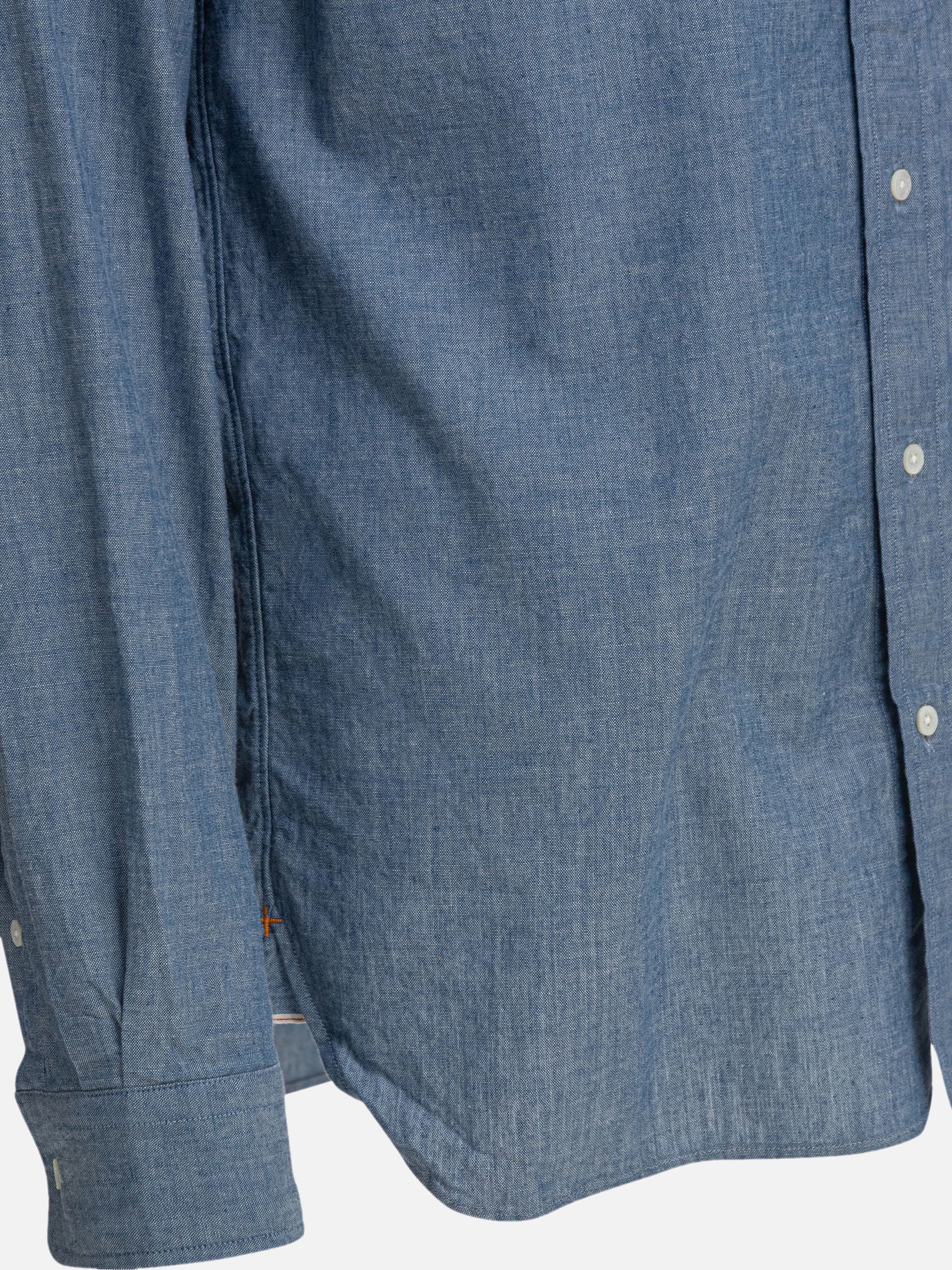 Camicie casual Solid colour  Azzurro - Beams Plus Uomo | PDP | VIETTI Online Store | Zoom-Modal_4
