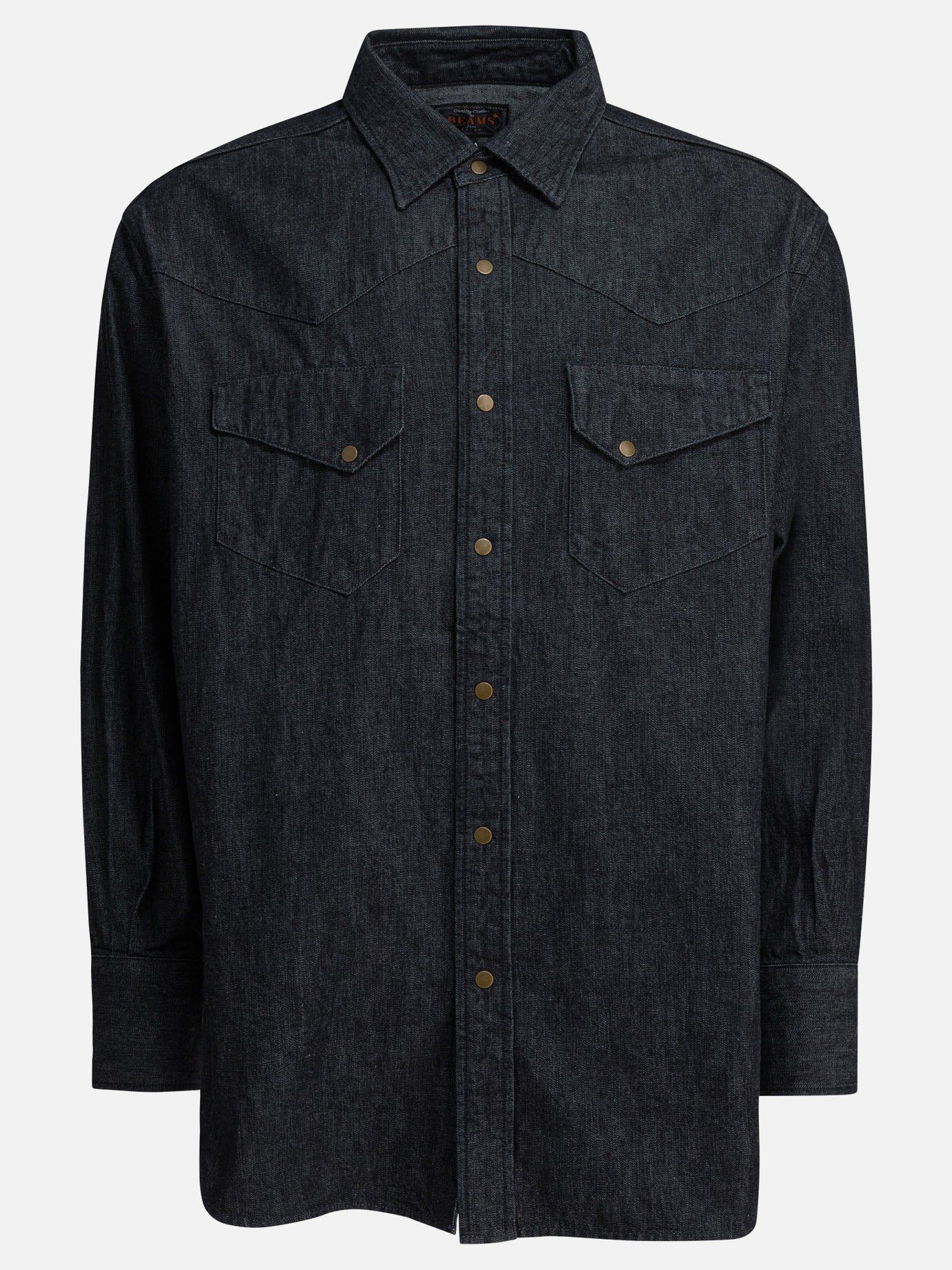 Casual shirts Solid colour  Blue - Beams Plus Men | PDP | VIETTI Online Store | thumbnail