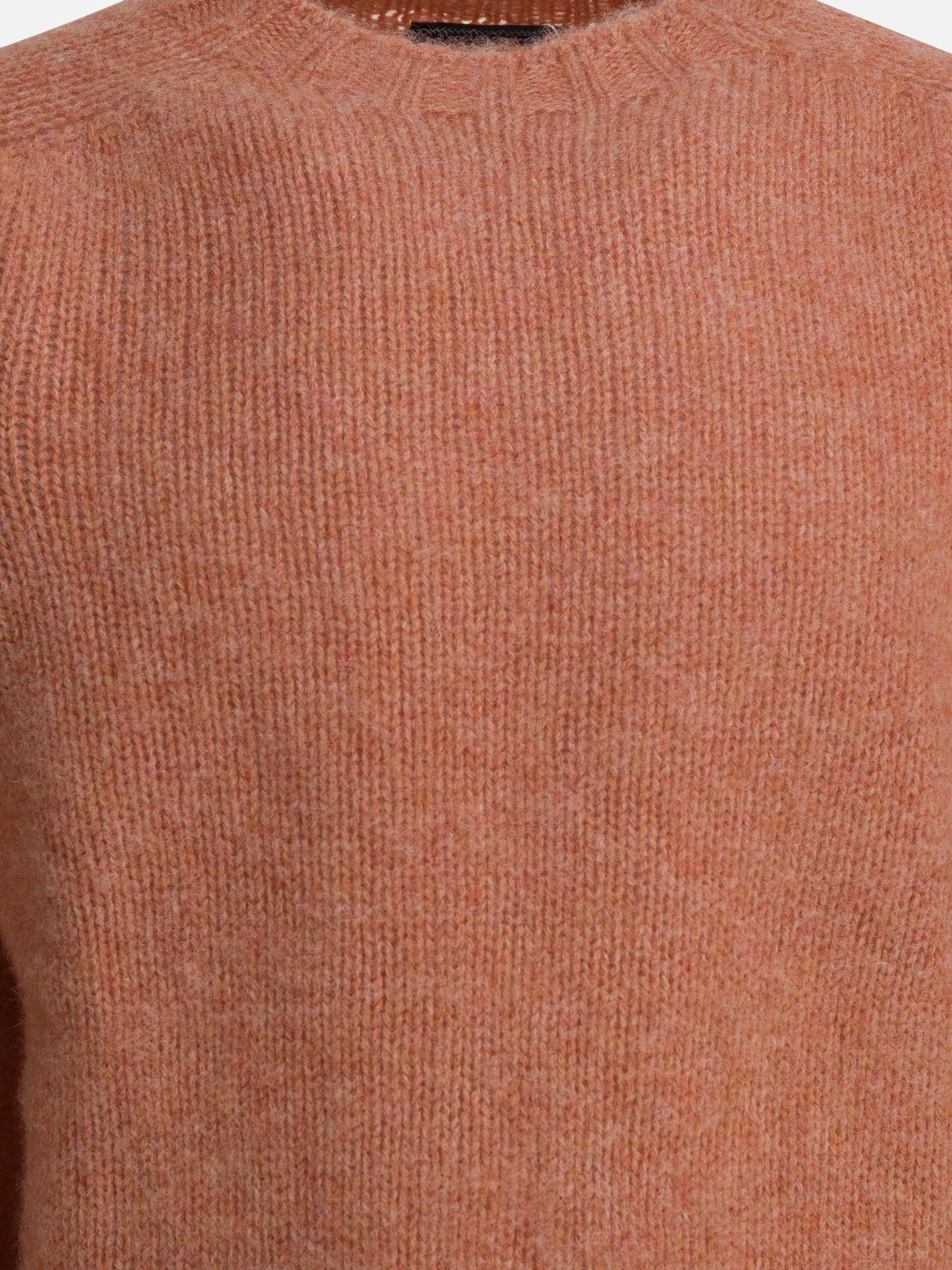 Maglioni girocollo Solid colour  Arancione - Beams Plus Uomo | PDP | VIETTI Online Store | Zoom-Modal_3
